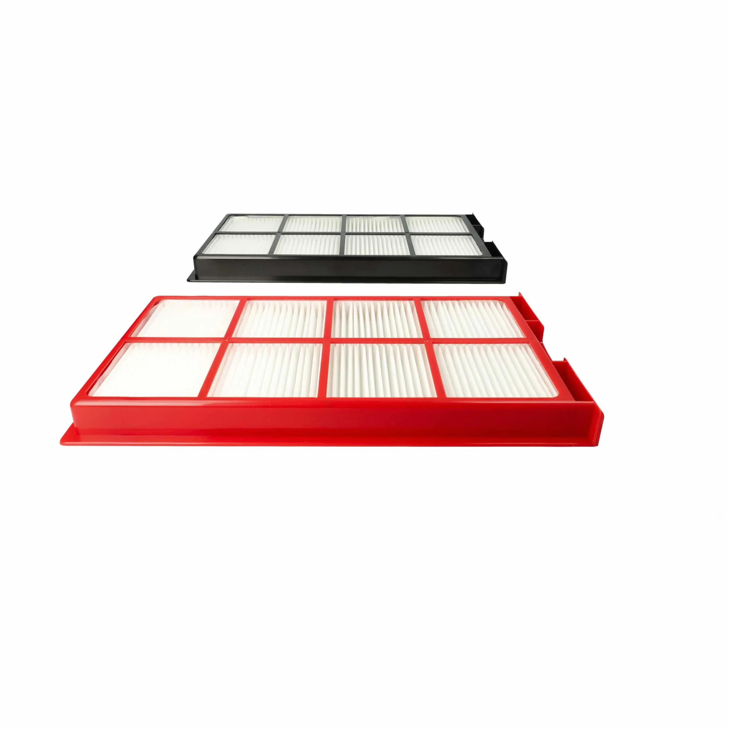vhbw Zestaw filtrów kompatybilny z urządzeniem wentylacyjnym Zehnder ComfoAir 225, 200, filtr powietrza G4 / F7 (2 szt.), biały/czerwony/czarny