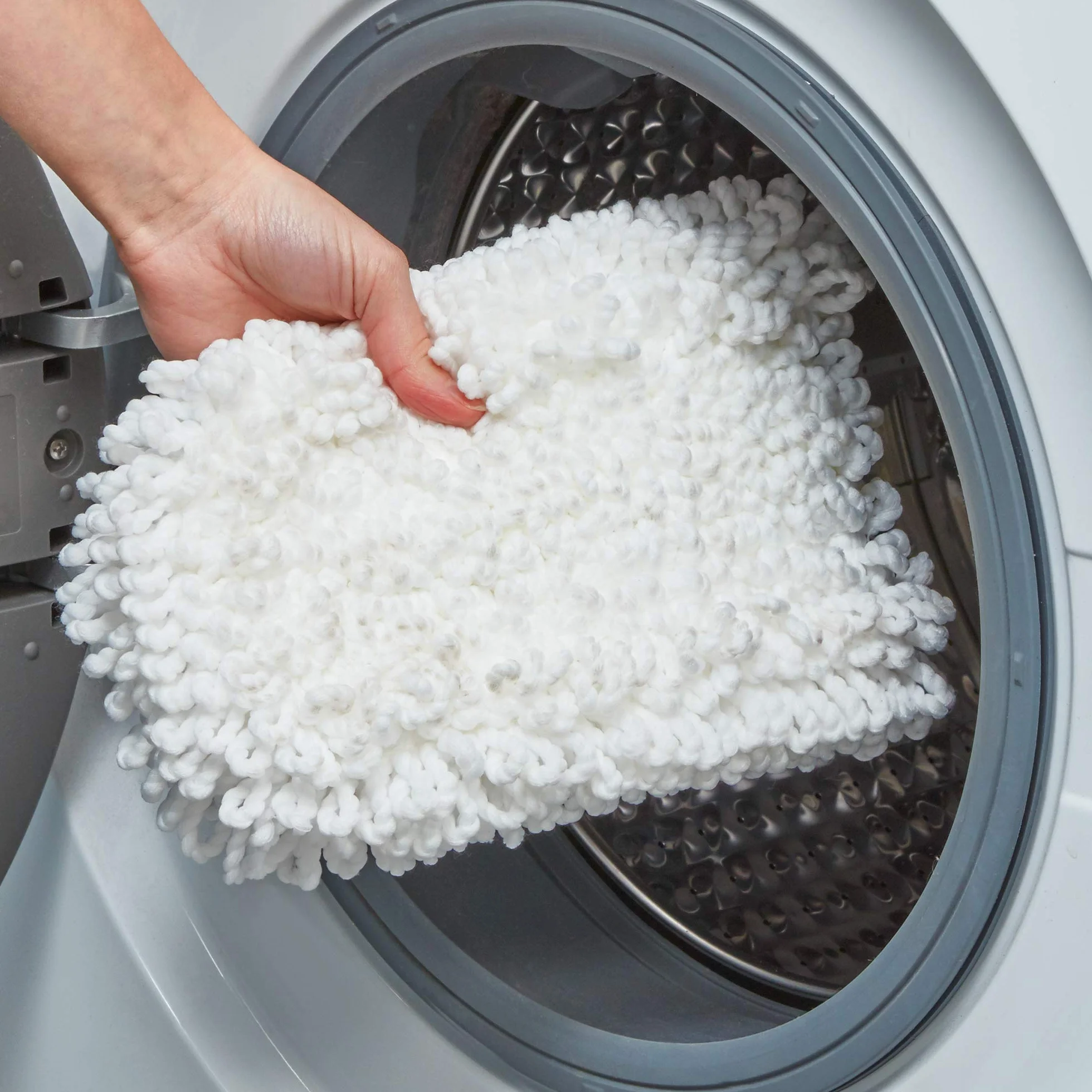 Spontex Bardzo płaski mop | wszechstronny mop z mikrofibry do mopa na mokro i sucho, regulowana długość (80-140 cm) | czyści podłogi laminowane, drewniane i płytki | 2 x wkłady do mopa