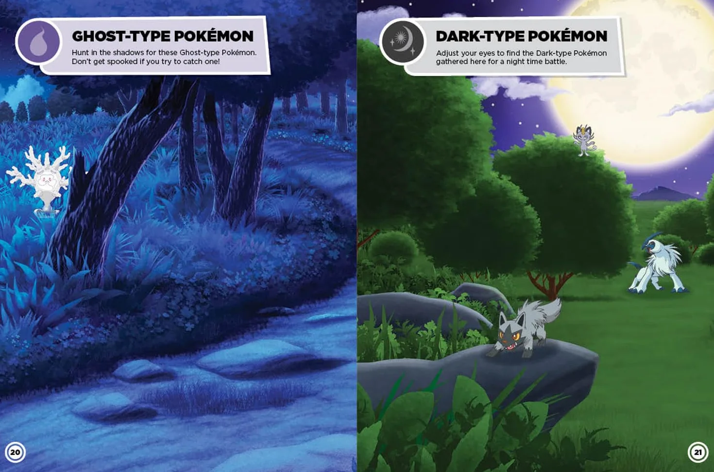 POKÉMON ULTIMATE TYPES STICKER SCENE: Full-Colour Illustrated Sticker Scene Activity Book for readers and Pokémon fans 6+