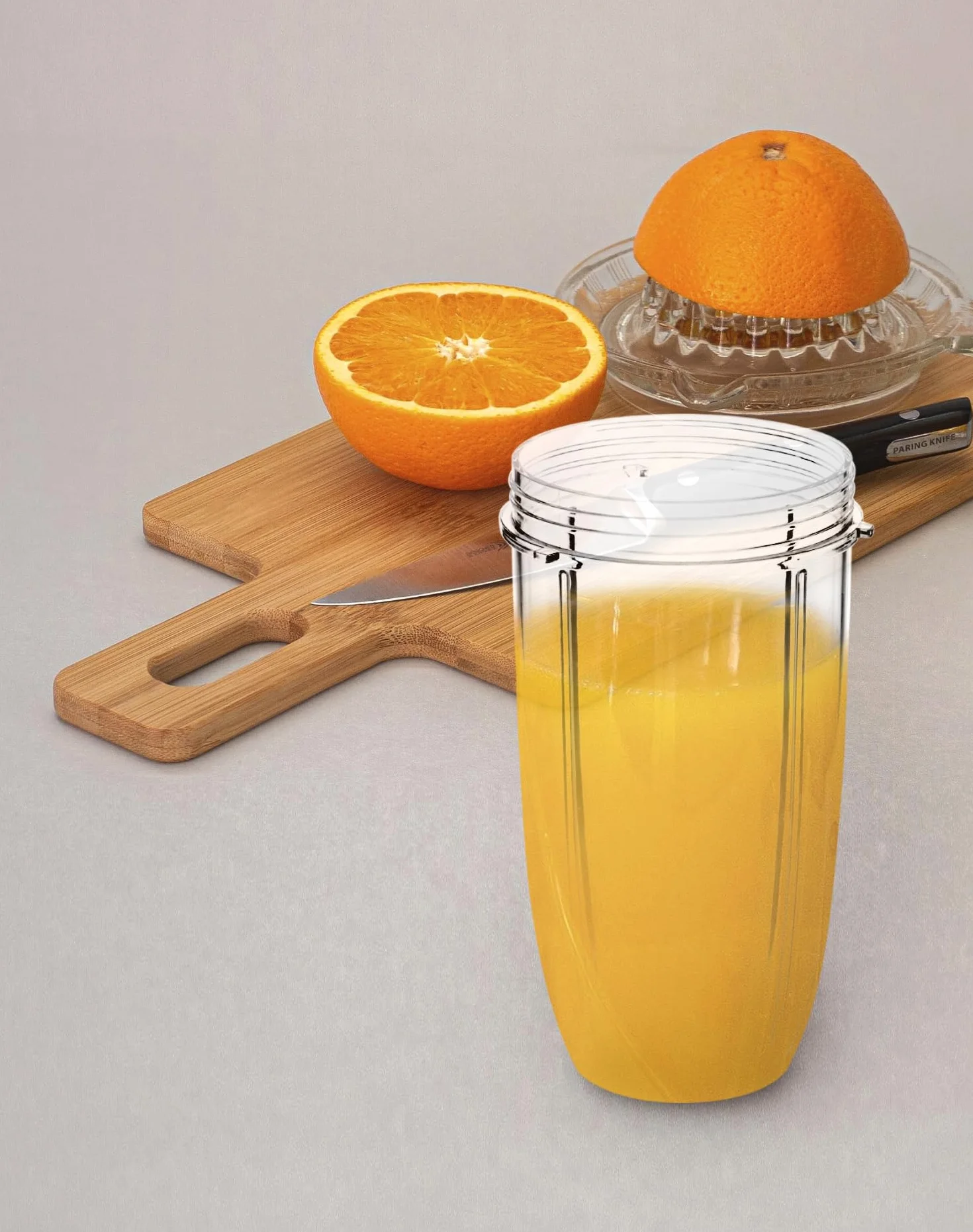 QWORK® 32OZ Juicer Cup Części zamienne kompatybilne z blenderem elektrycznym NutriBullet 900 W / 600 W (Opakowanie 2 szt)