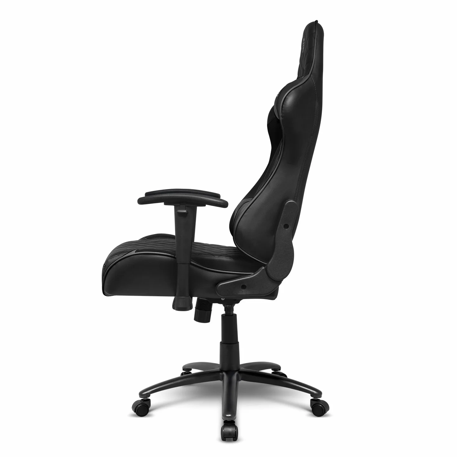 EMPIRE GAMING – krzesło biurowe do gier wyścigowych serii 700 – ultra ergonomiczne, wygodne sportowe siedzisko – regulowane podłokietniki 2D, oparcie na szyję, lędźwiowy kukulski podporę – czarne