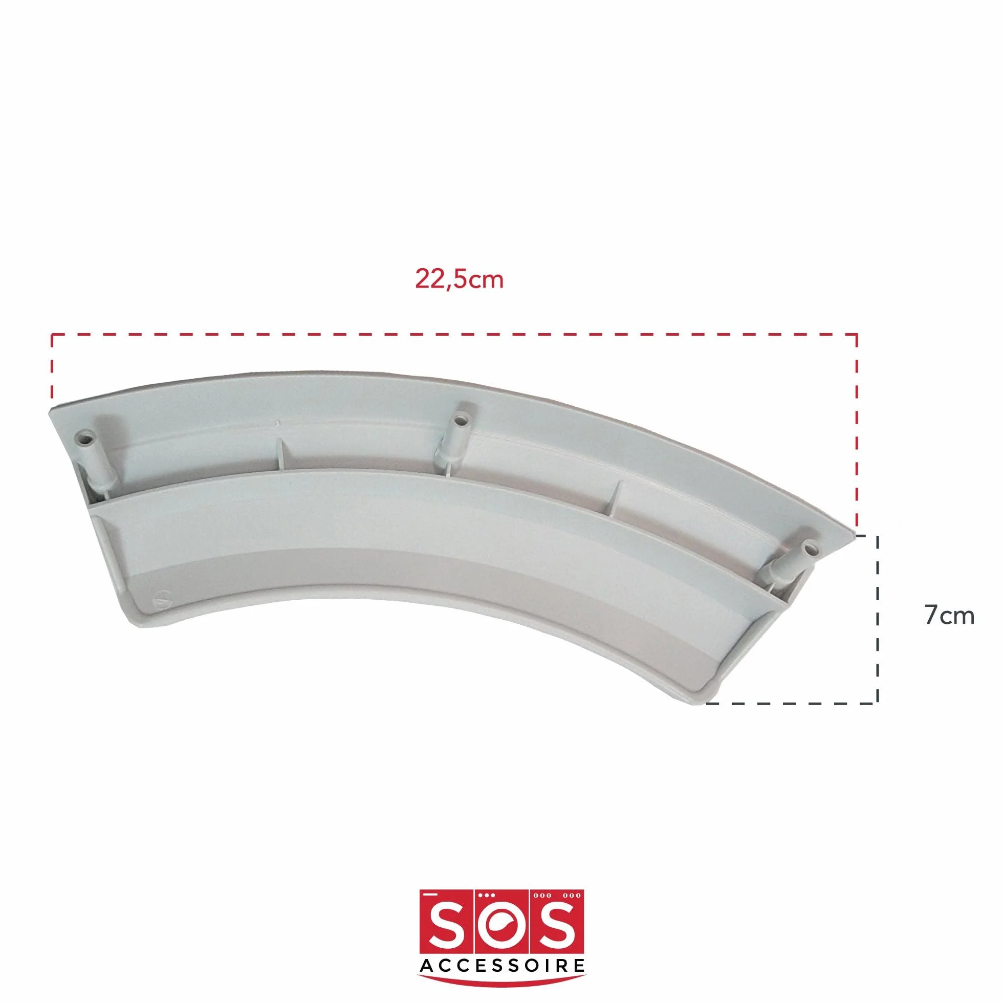 Bosch Uchwyt drzwiowy do suszarki bębnowej biały 64421 Spl27343 Wtv Wts Serie