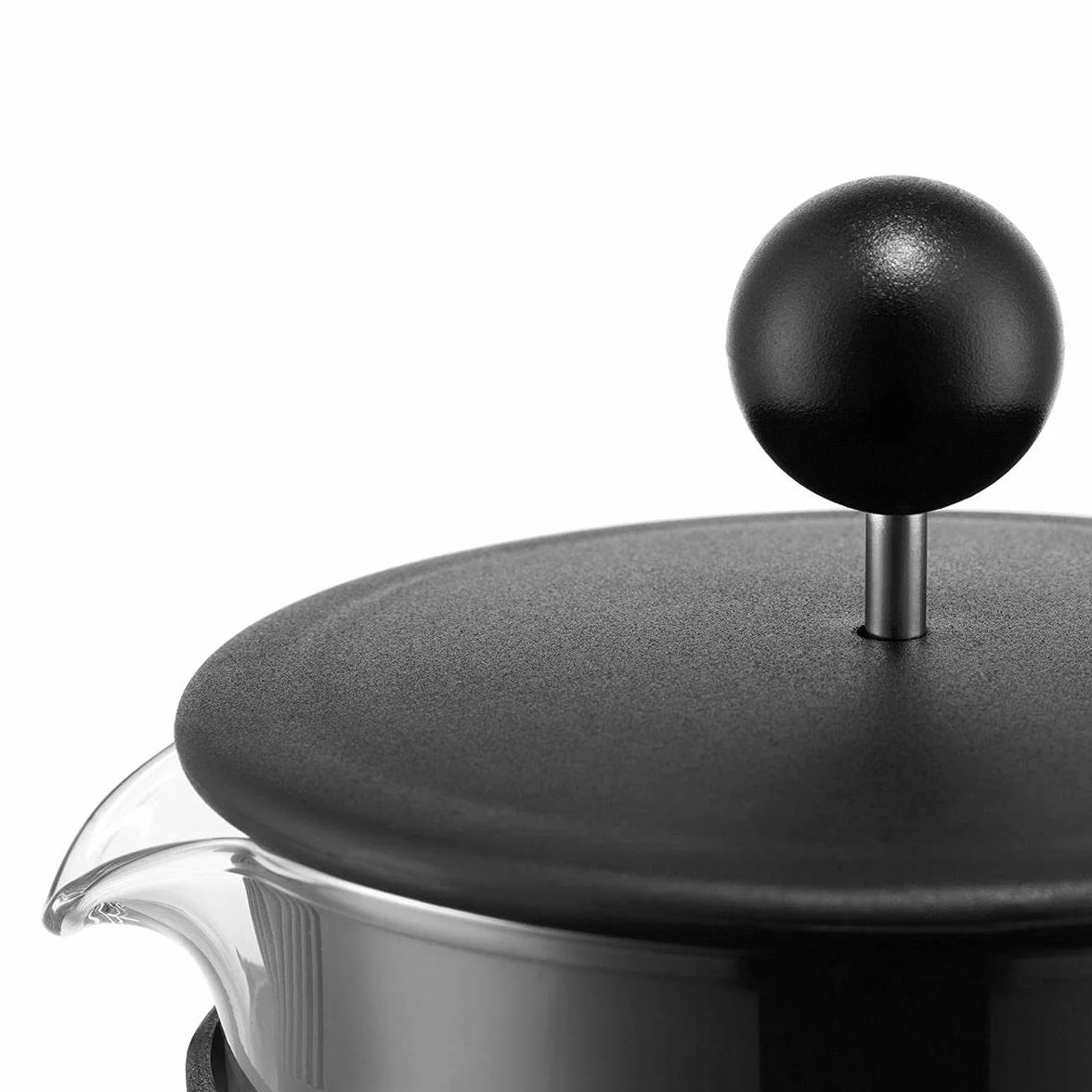 Bodum 1784-01 KENYA zaparzacz do kawy (system prasy Franch, nadaje się do mycia w zmywarce), czarny, 0,5 l, 4 filiżanki