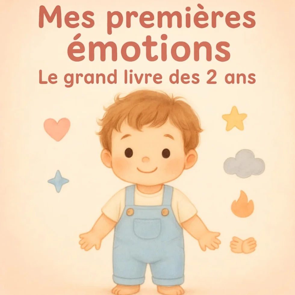 Mes premières émotions - Le grand livre des 2 ans: 6 émotions pour aider votre enfant à comprendre, ressentir et se calmer