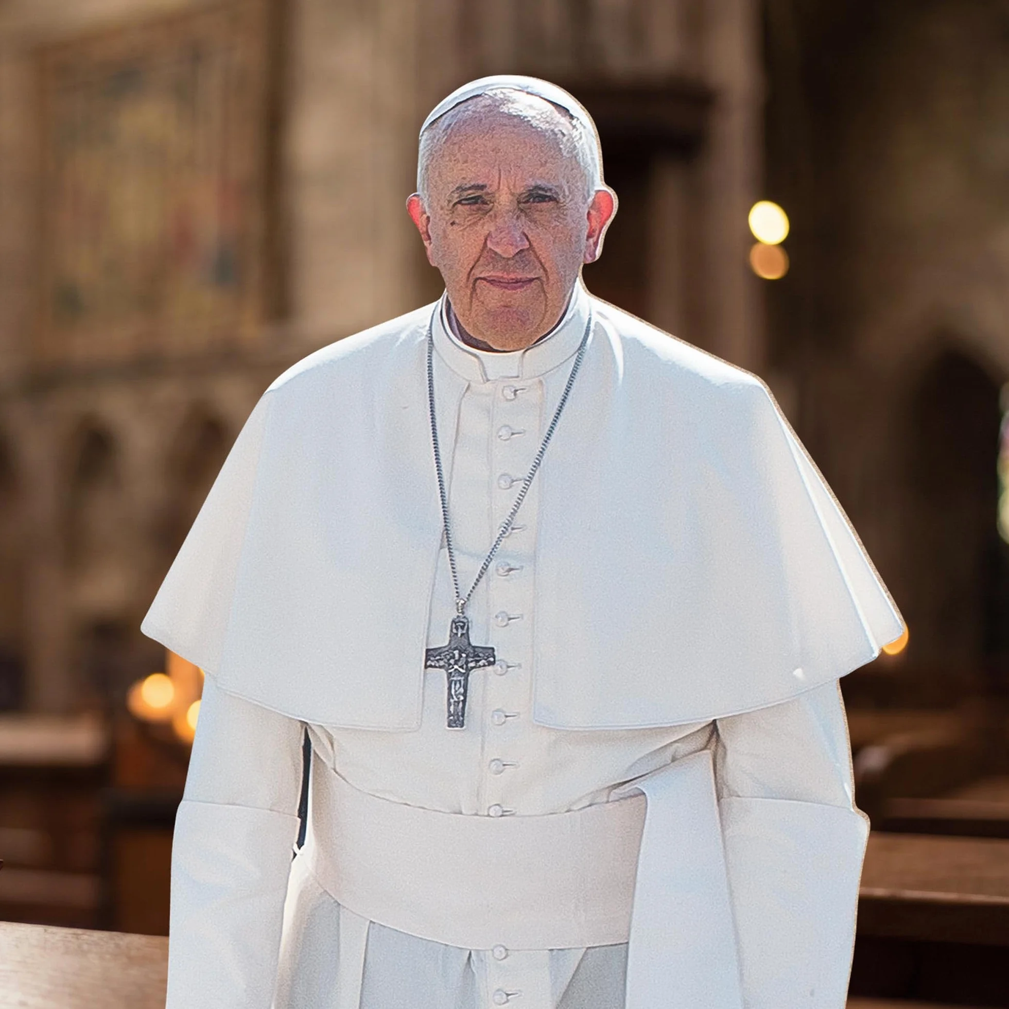 Star Cutouts Ltd SC940 Papież Franciszek Life Size karton wycięty, wielokolorowy 176 x 72 x 176 cm