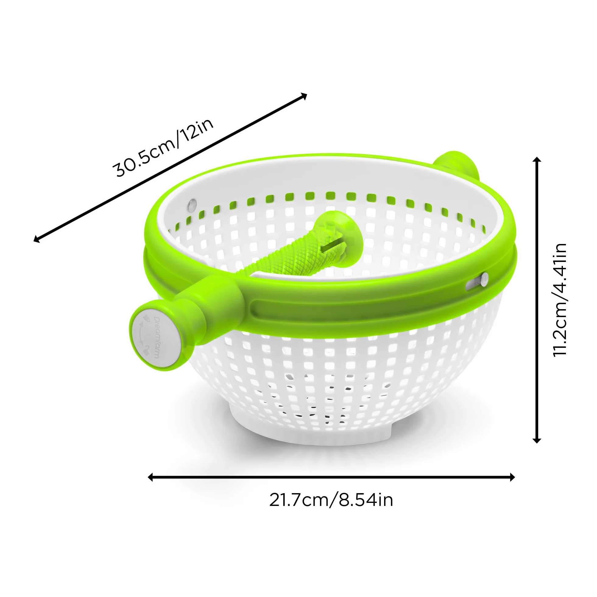 Dreamfarm DFSP3307 Spina-zielony + biały LCL nylon