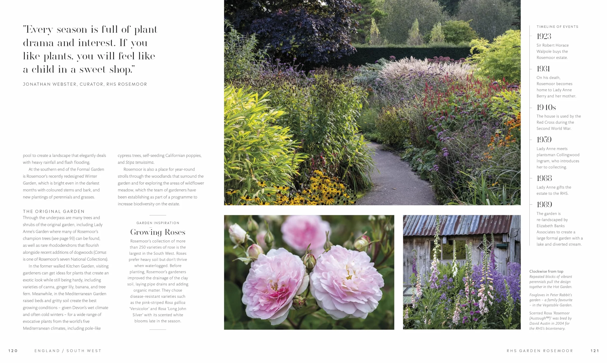 Rhs Gardens of Great Britain and Ireland: Your Guide to 100 of the Most Beautiful Gardens