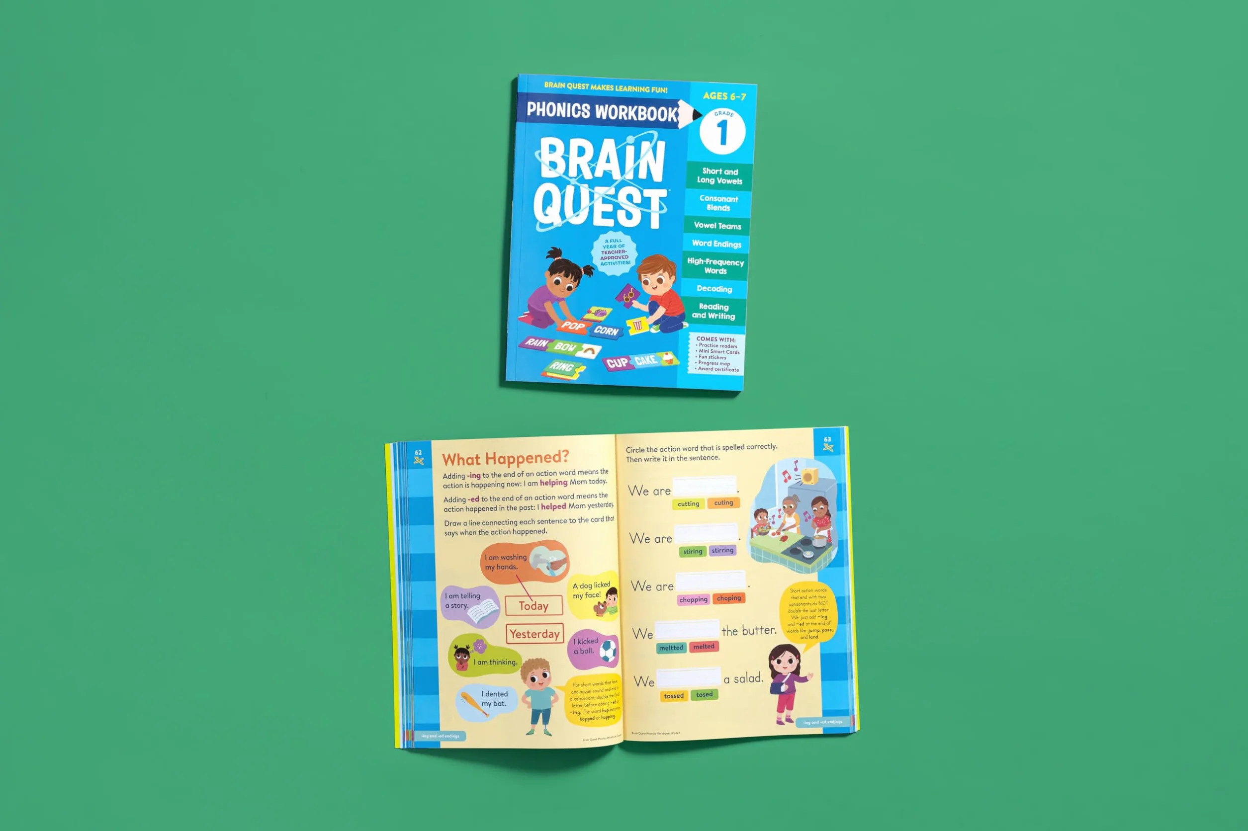 Brain Quest Phonics Workbook: Grade 1: 3
