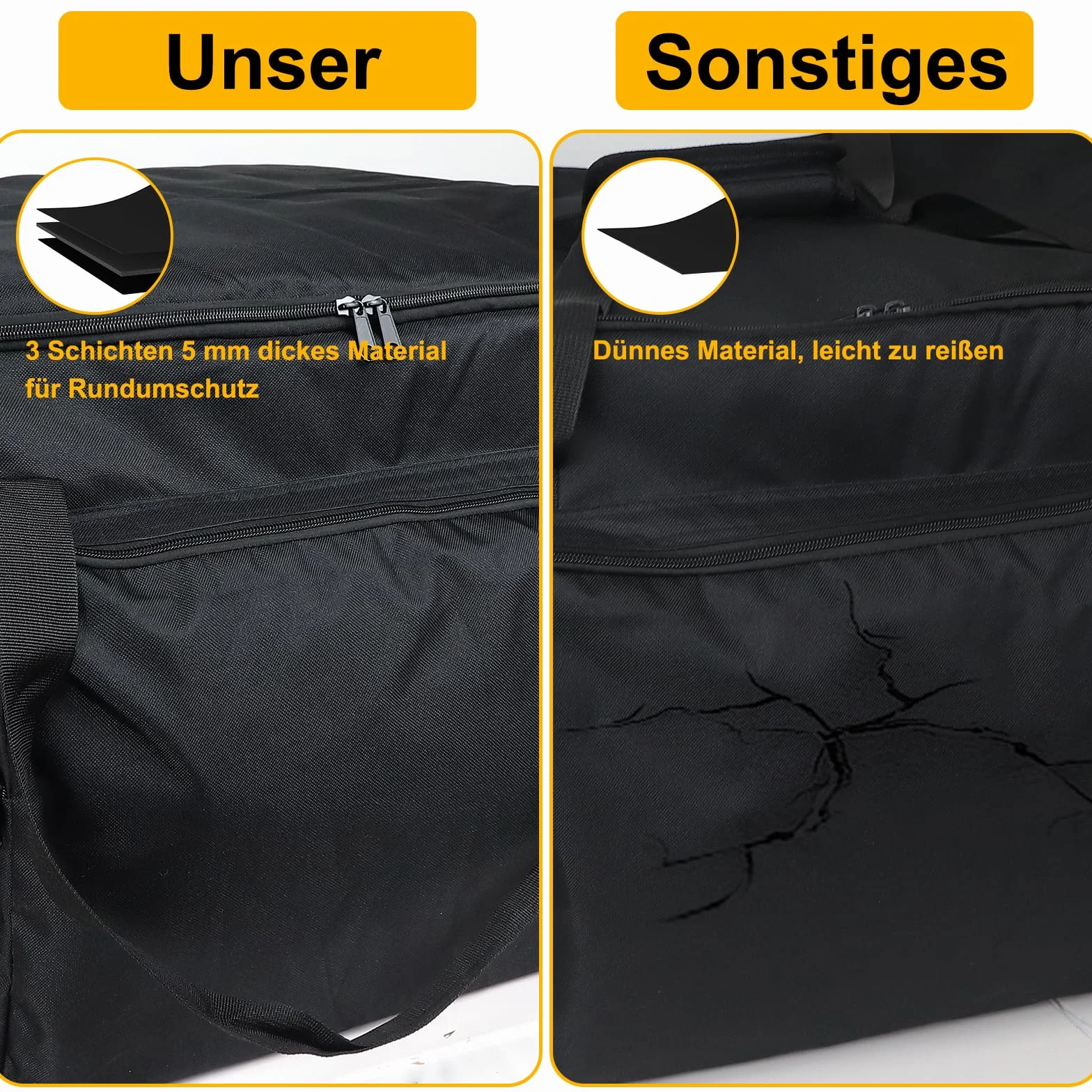 Ninja Woodfire pokrowiec na grilla, Kolor: czarny, Grill Bag, minimalistyczny
