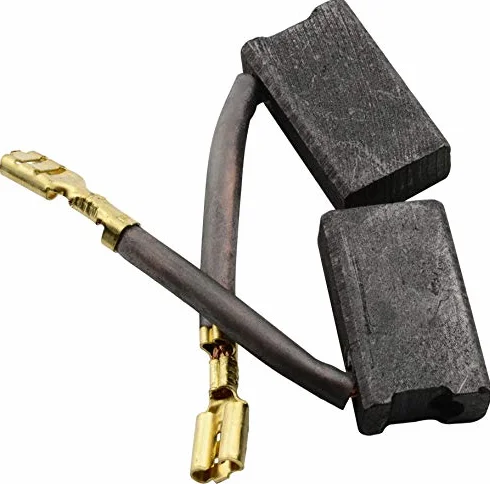 Szczotki węglowe do piły DEWALT DW703 -- 6,3 x 12,5 x 21,5 mm -- 2,4 x 4,7 x 8,3 cala -- z automatycznym wyłączaniem