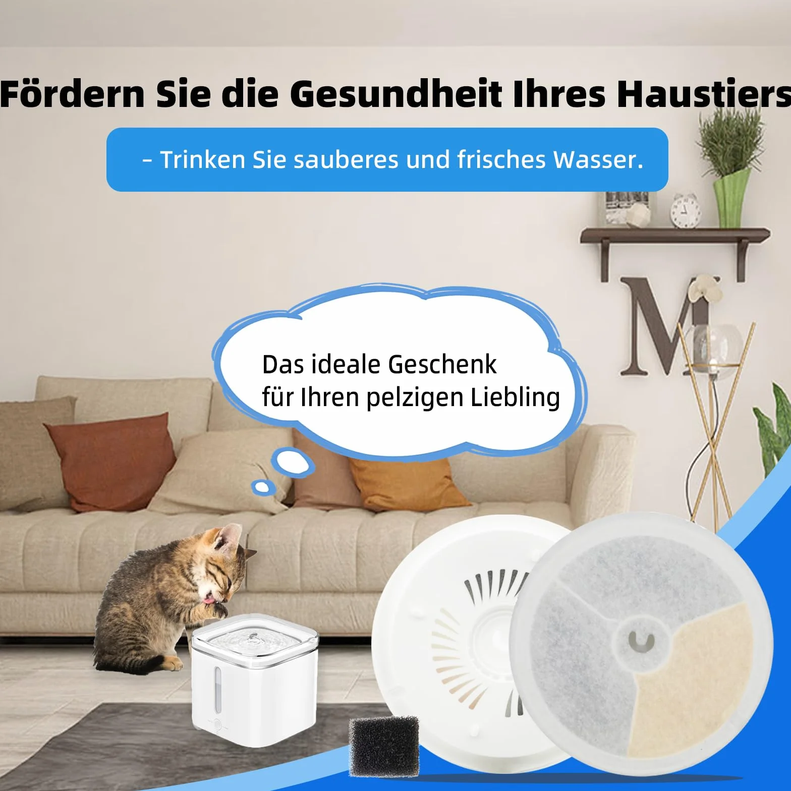 Pe-tkit Eversweet zestaw filtrów 4-stopniowy system czyszczenia 10 sztuk