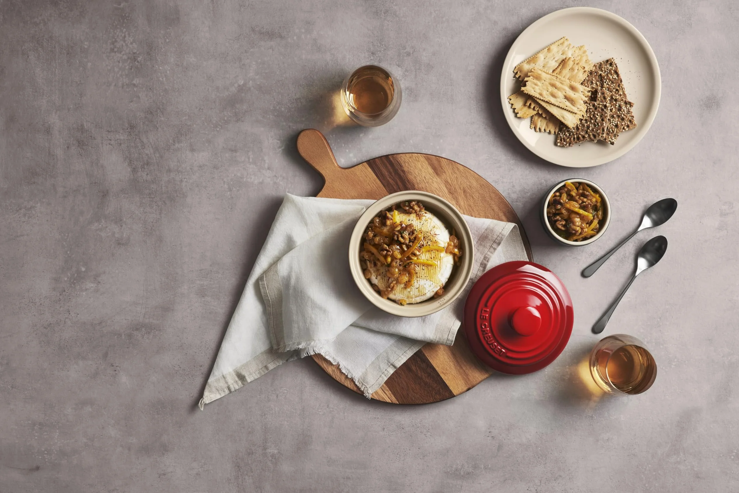 Le Creuset Kamionka Camembert Baker Cerise