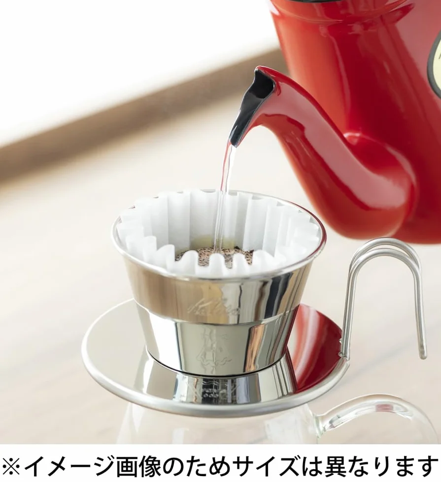 Kalita Coffee Dripper TSUBAME WDS-185 2-4 Person Steel