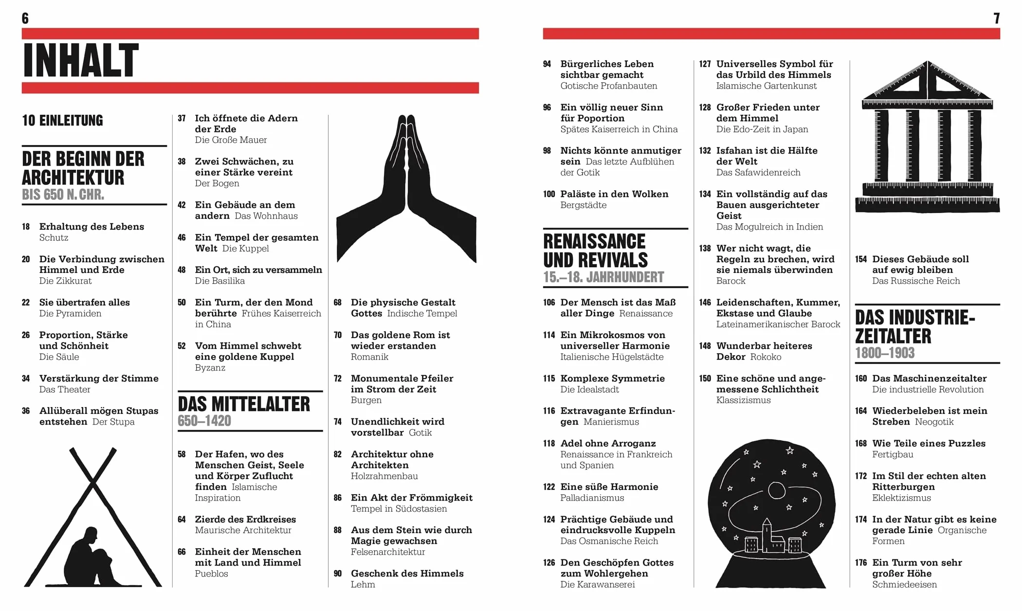 Big Ideas. Das Architektur-Buch: Big Ideas - einfach erklärt. Geballtes Wissen über die Geschichte der Architektur, Epochen, Stile, berühmte Architekt*innen und Denkmäler