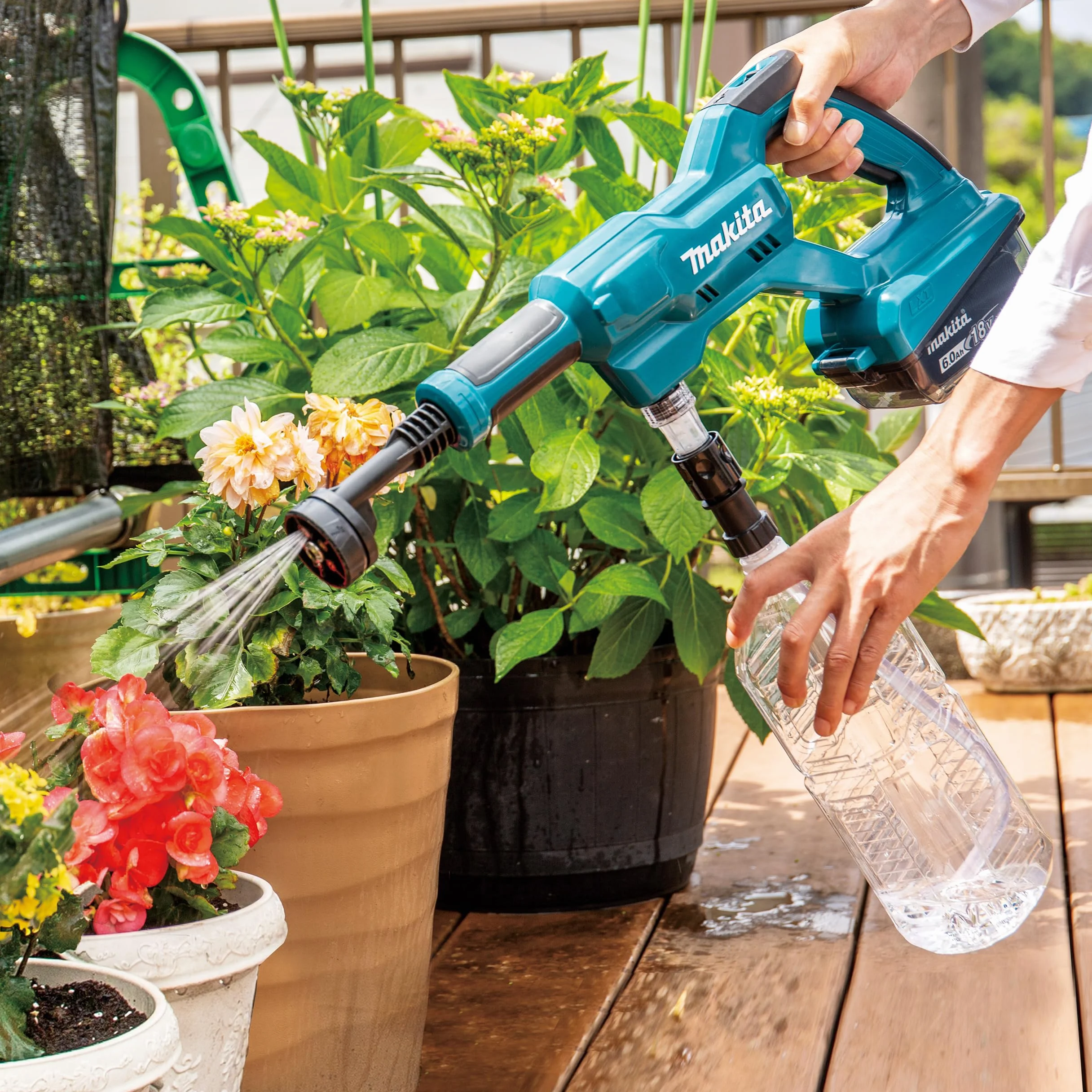 Makita DHW180Z akumulatorowa myjka ciśnieniowa 18 V (bez ładowarki i akumulatorów)