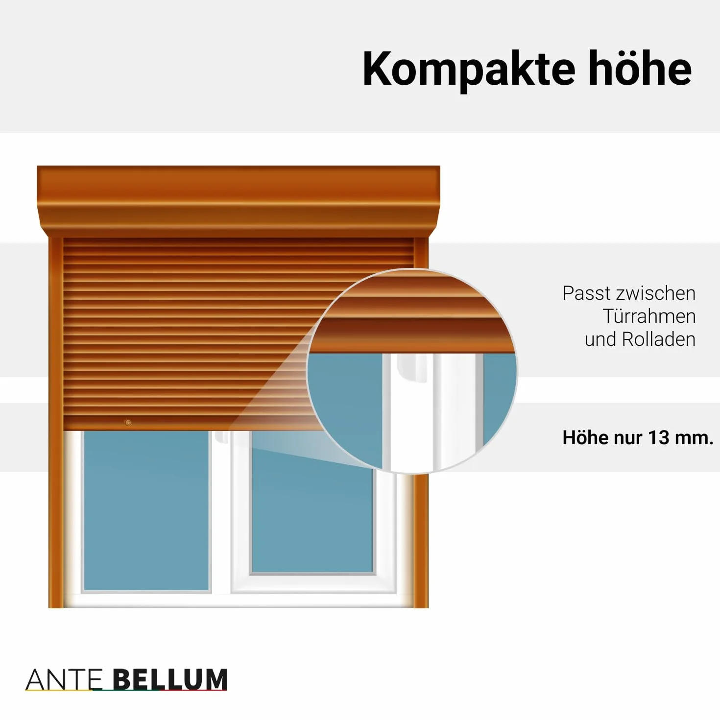 Ante bellum Uchwyt do drzwi balkonowych – uniwersalna aluminiowa klamka do drzwi balkonowych, tarasowych i moskitierowych, uchwyt do drzwi tarasowych wraz ze śrubami, łatwy montaż bez wiercenia (RAL