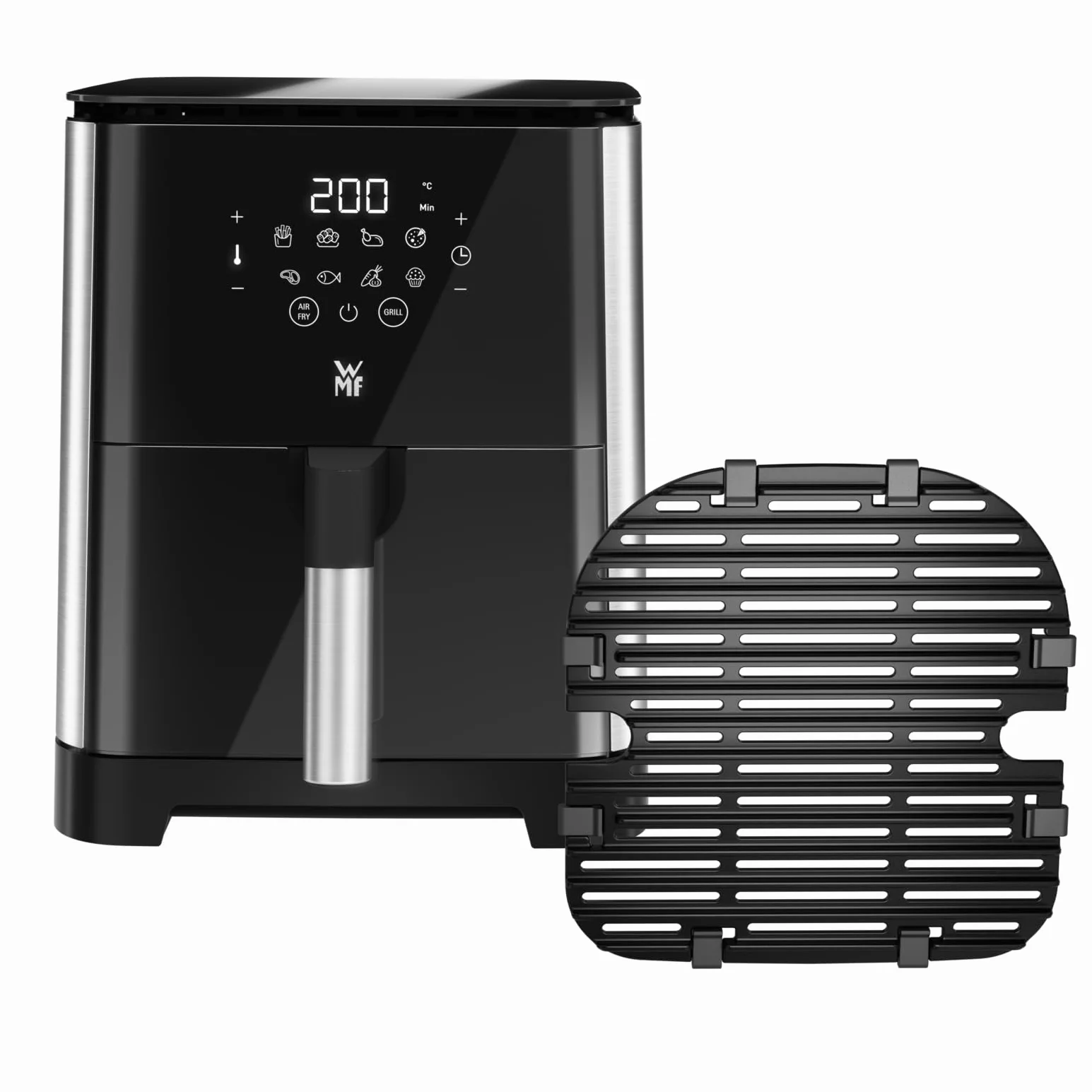 WMF Frytkownica na gorące powietrze 1550 W 4,6 l 8 programów czarna