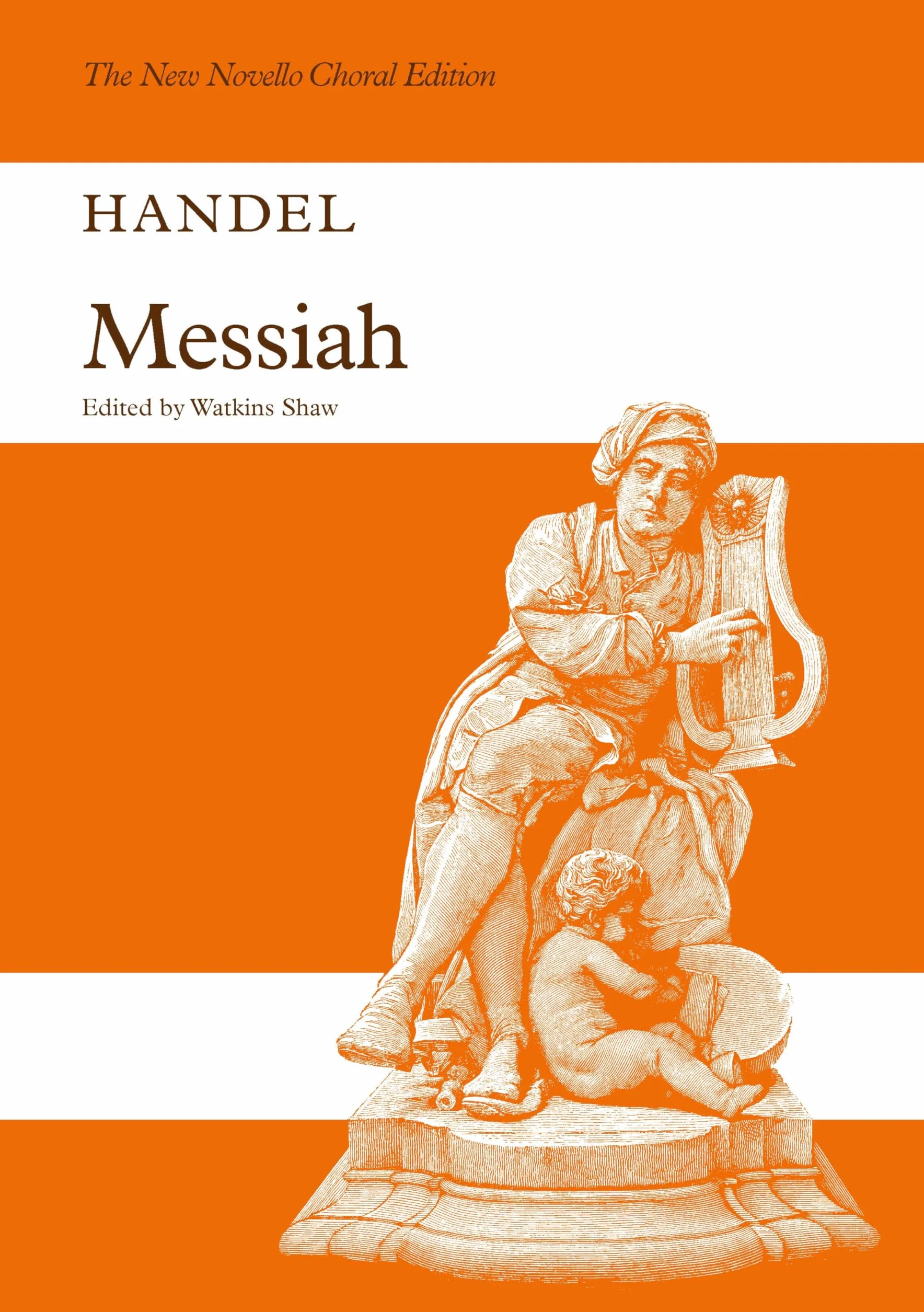 Georg friedrich handel: messiah (watkins shaw) - paperback edition vocal score chant