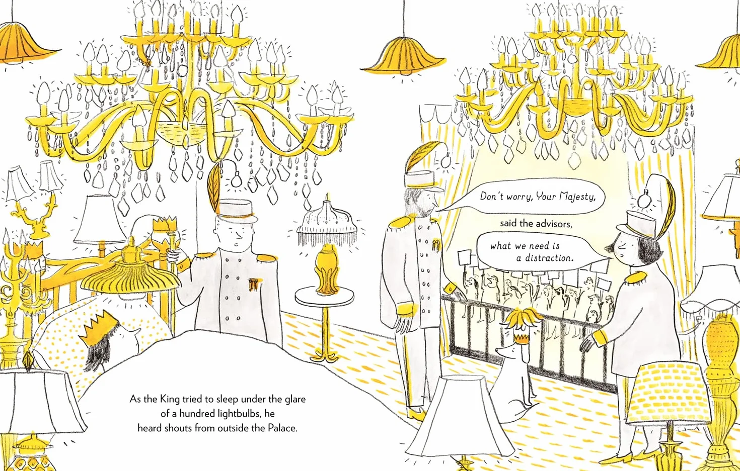 The King Who Banned the Dark: An illustrated bedtime story perfect for kids ages 3 to 6