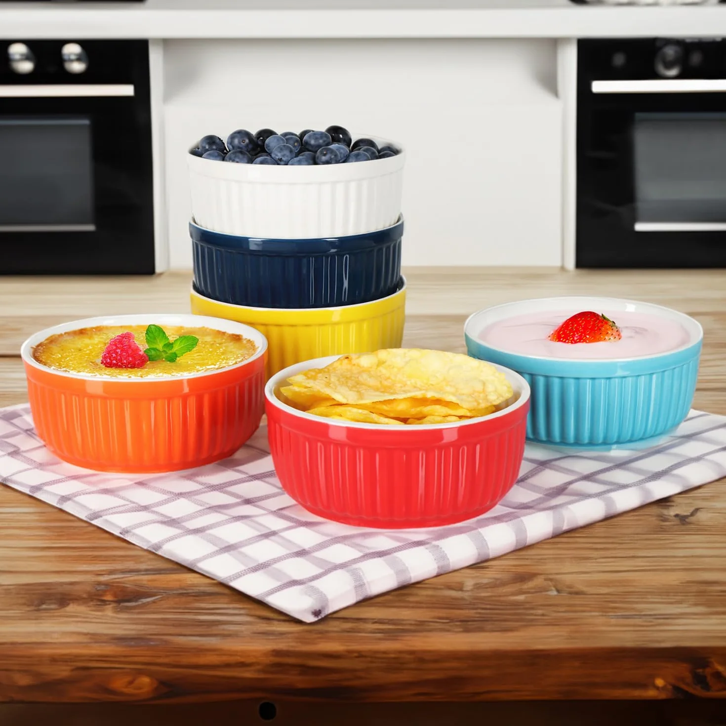Ceramiczne Naczynie do Sufletu COM-FOUR 250 ml Żaroodporne