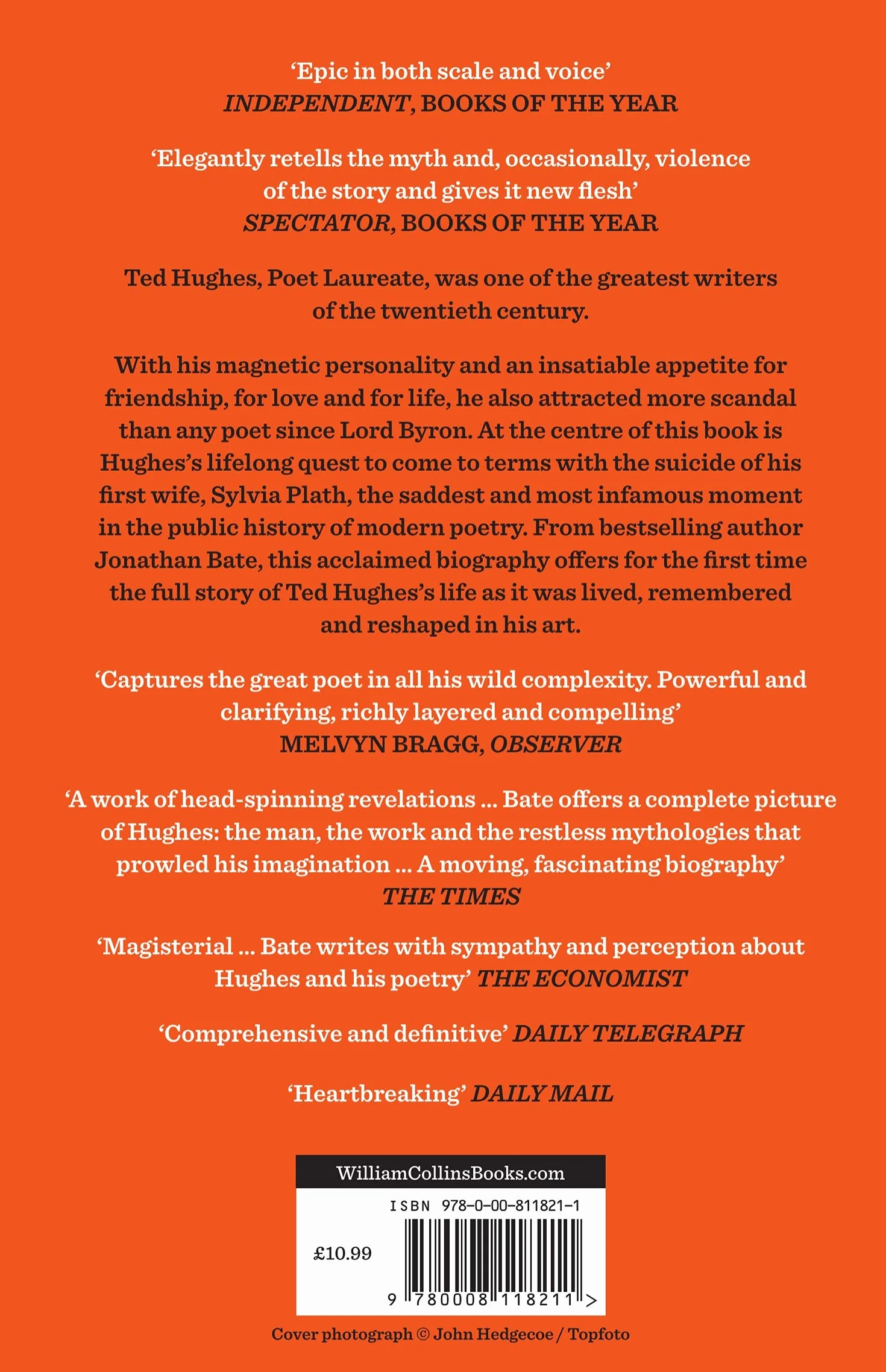 Ted Hughes: The Unauthorised Life