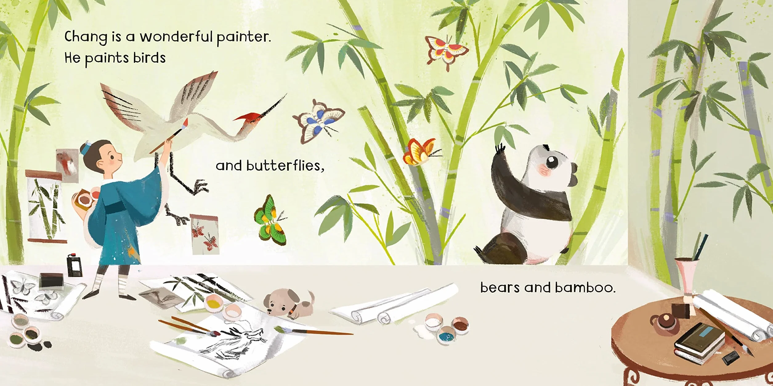 THE DRAGON PAINTER LITTLE BOARD BOOK (Little Board Books)