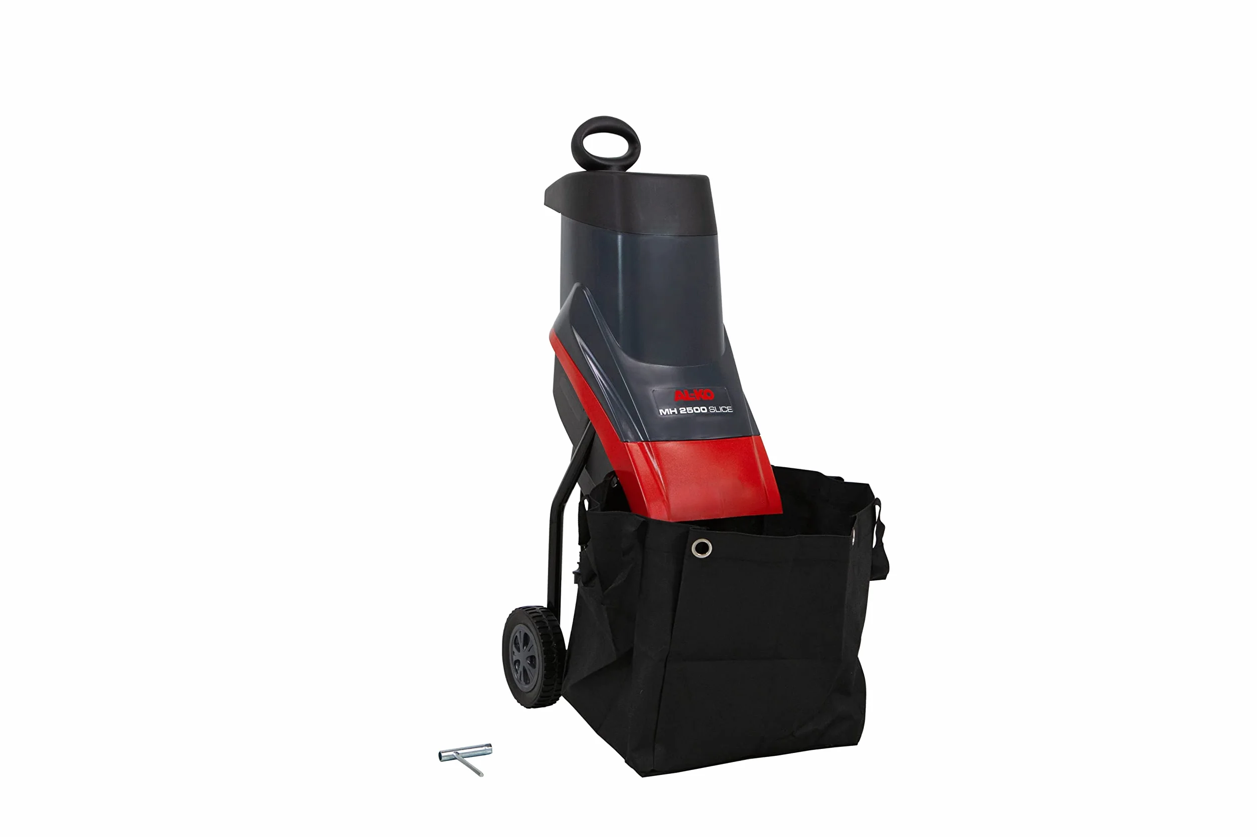AL-KO MH 2500 Slice rozdrabniacz do noży o mocy 2500 W, maks. grubość gałęzi 40 mm, pojemnik 50 l, szary