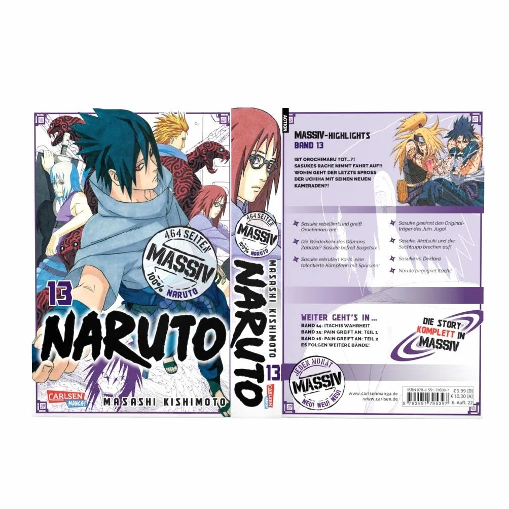 NARUTO Massiv 13: Die Originalserie als umfangreiche Sammelbandausgabe!