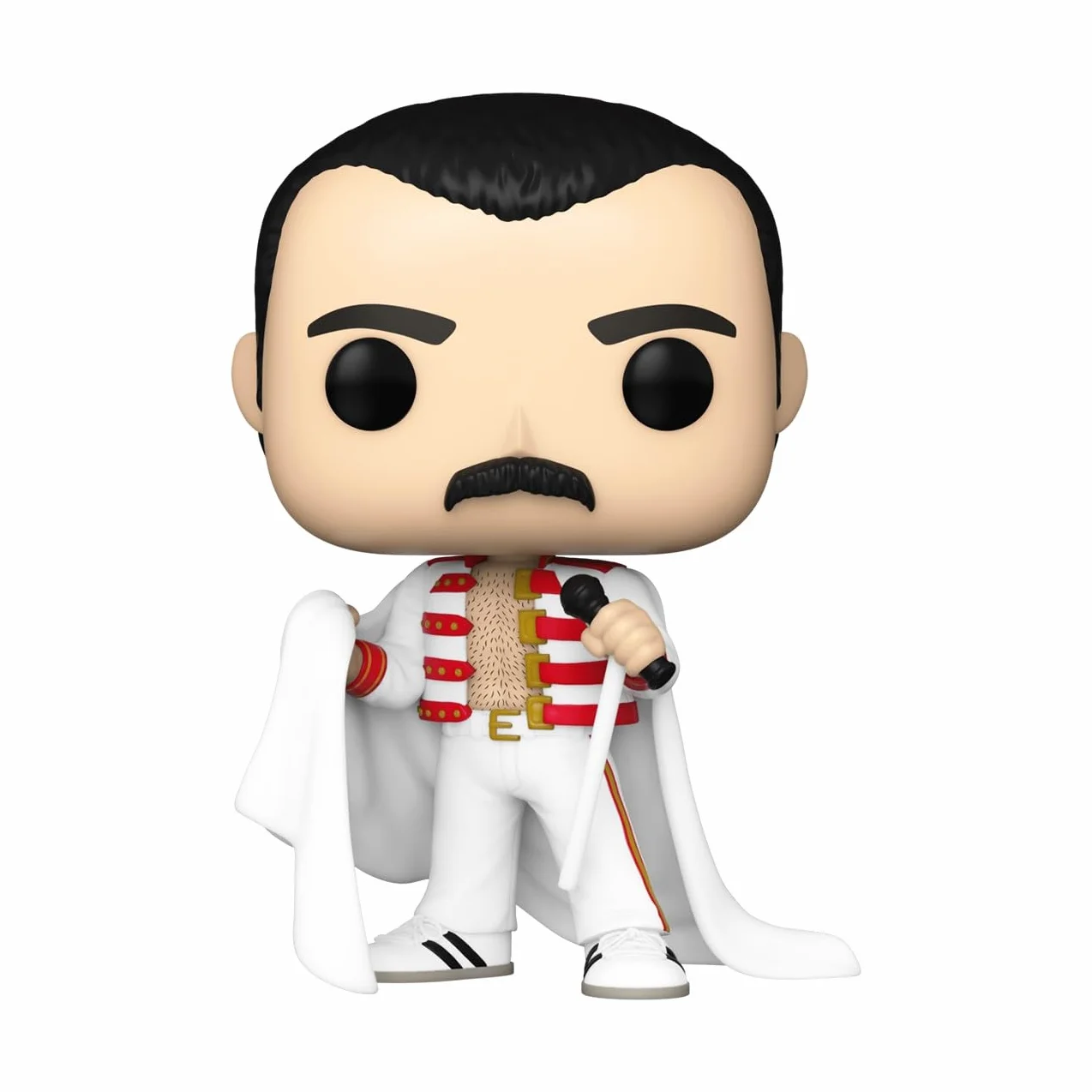 Funko Pop! Rocks: Queen - Freddie Mercury z peleryną - kolekcjonerska figurka winylowa - pomysł na prezent - oficjalny towar - zabawki dla dzieci i dorosłych - fanów muzyki