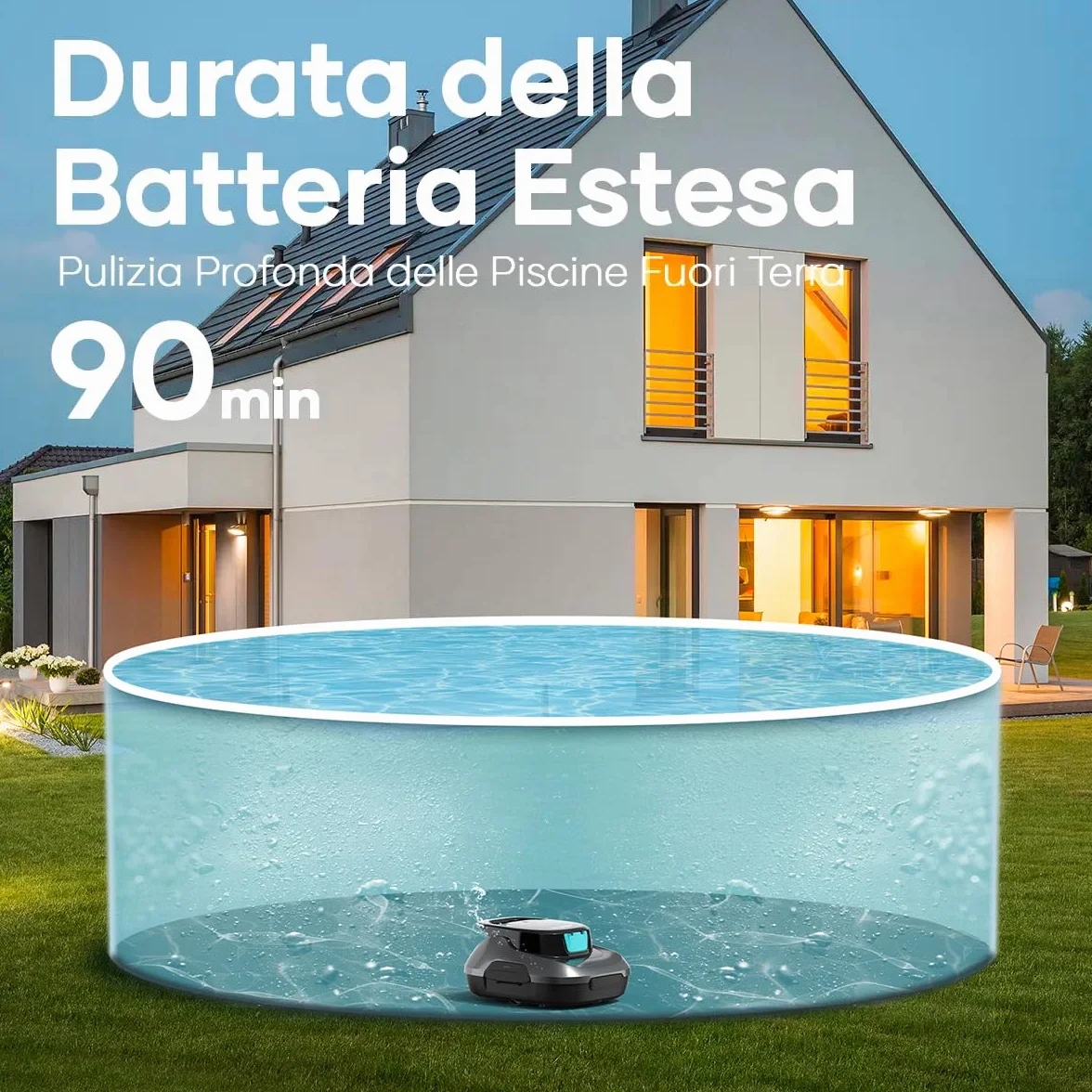 Aiper Scuba SE M3 Piscina Limpiafondos 90 min autonomia szary