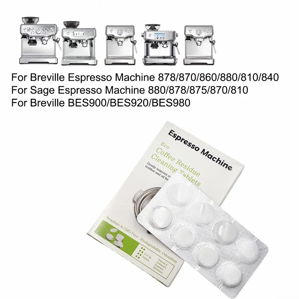 Tabletki do czyszczenia ekspresu do espresso Breville BES920 BES900 BES980 Sage 880 878 875 16 sztuk