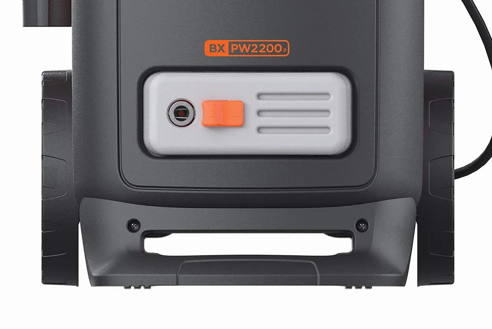Black+Decker Bxpw2200Pe Myjka Wysokociśnieniowa, Czarny/Pomarańczowy, 2200 W