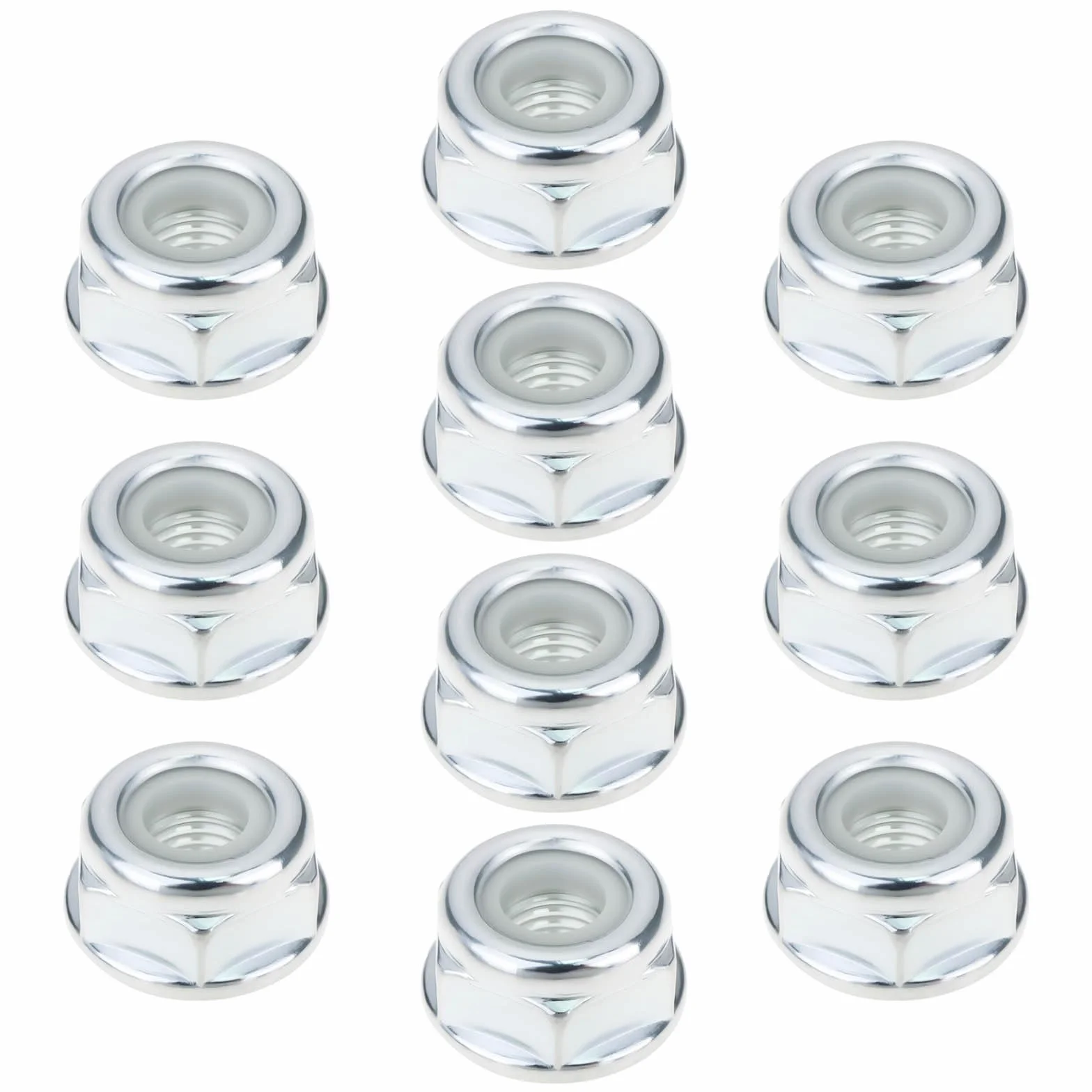 10 szt. M10 x 1,25 nakrętka lewego ostrza 679075001 kompatybilna z Homelite kompatybilna z Ryobi