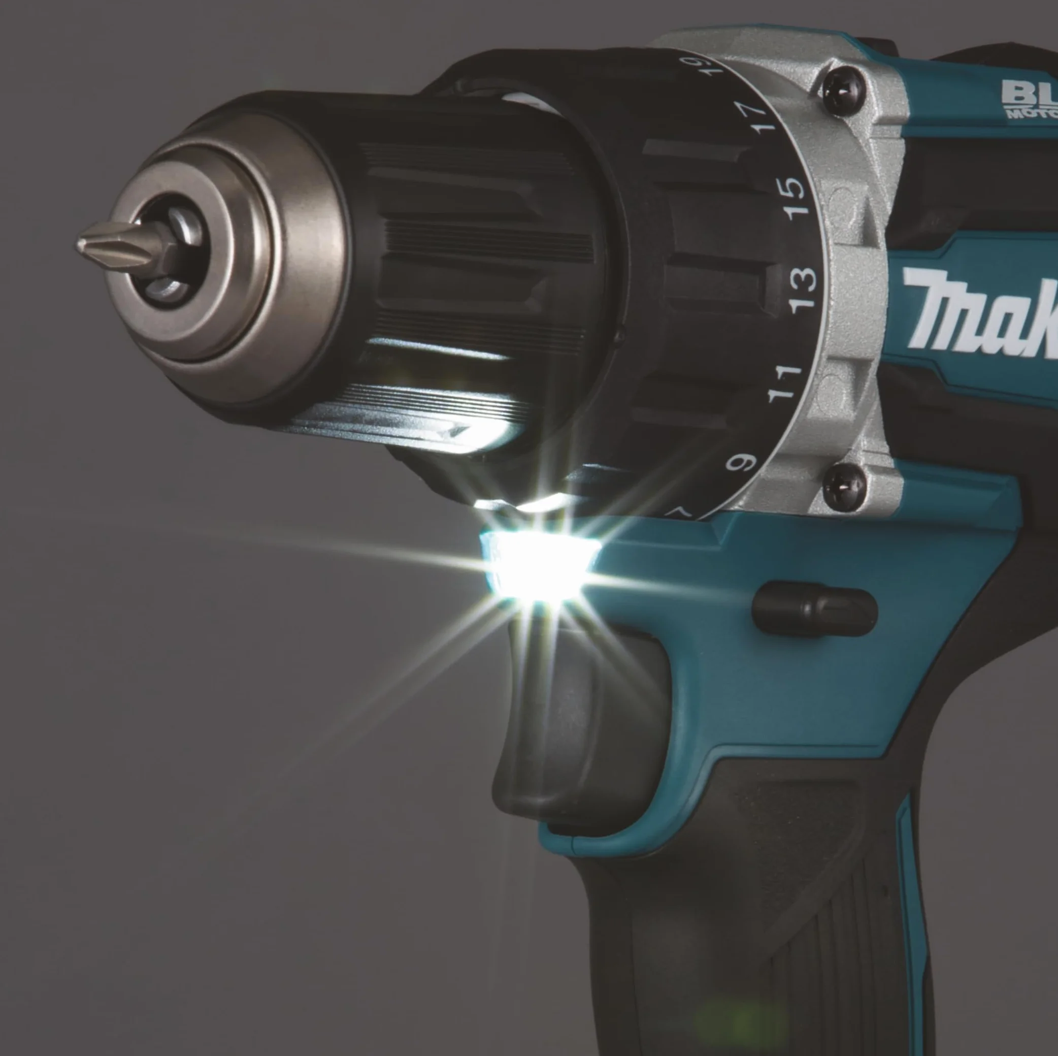 Makita Ddf484Z Wiertarko-Wkrętarka Akumulatorowa 18 V Srebrny/Niebieski