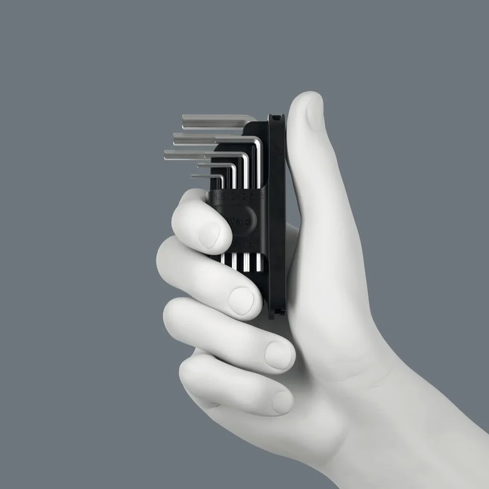 Zestaw z kluczami trzpieniowymi Tool-Check Modular Hex-Plus 1, 7 części
