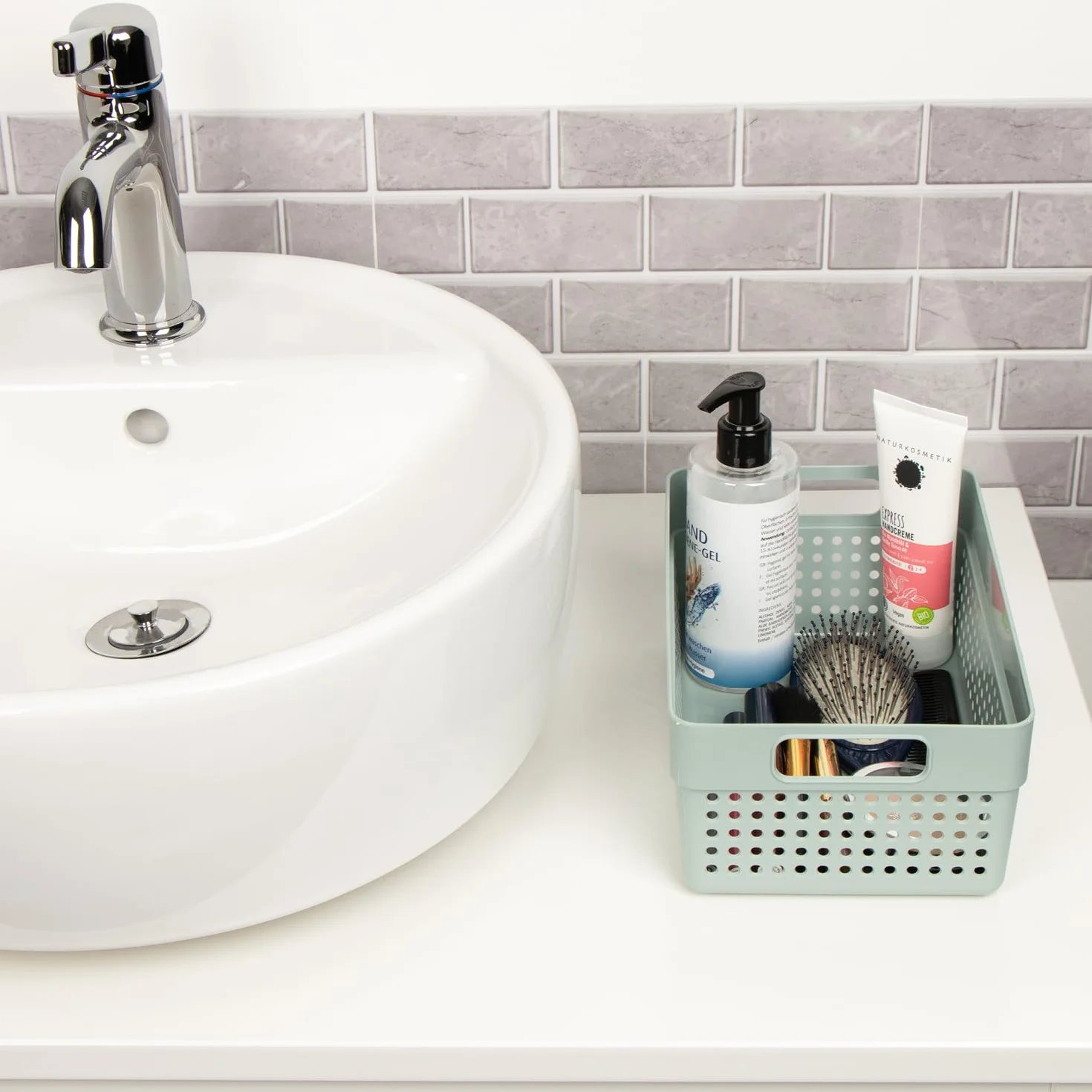 COM-FOUR® 4-czesciowy zestaw koszy do przechowywania - kosze dekoracyjne - plastikowe pudelka na kosmetyki, zabawki i artykuly gospodarstwa domowego [wybór jest rózny] (Mieszanka - 4 sztuki)