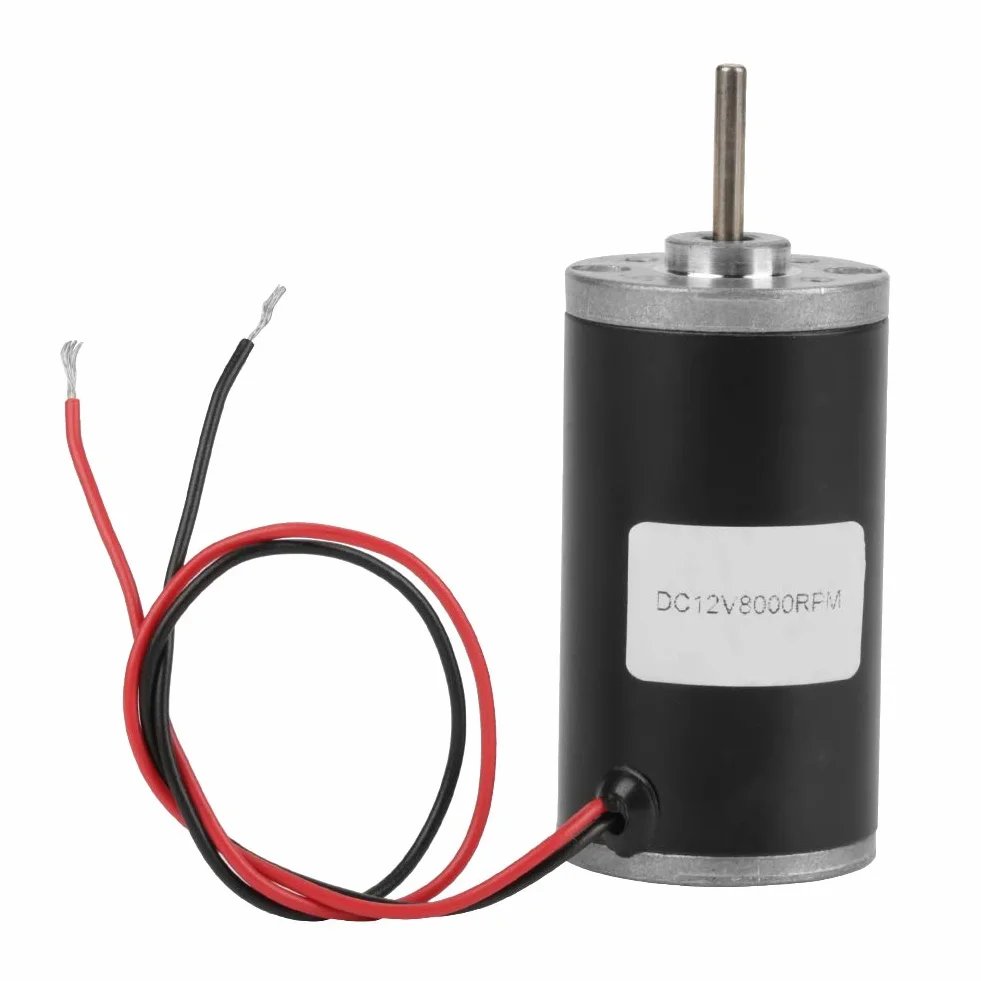 31ZY Silnik prądu stałego z magnesem trwałym do generatora CW/CCW (12 V 8000 obr/min)