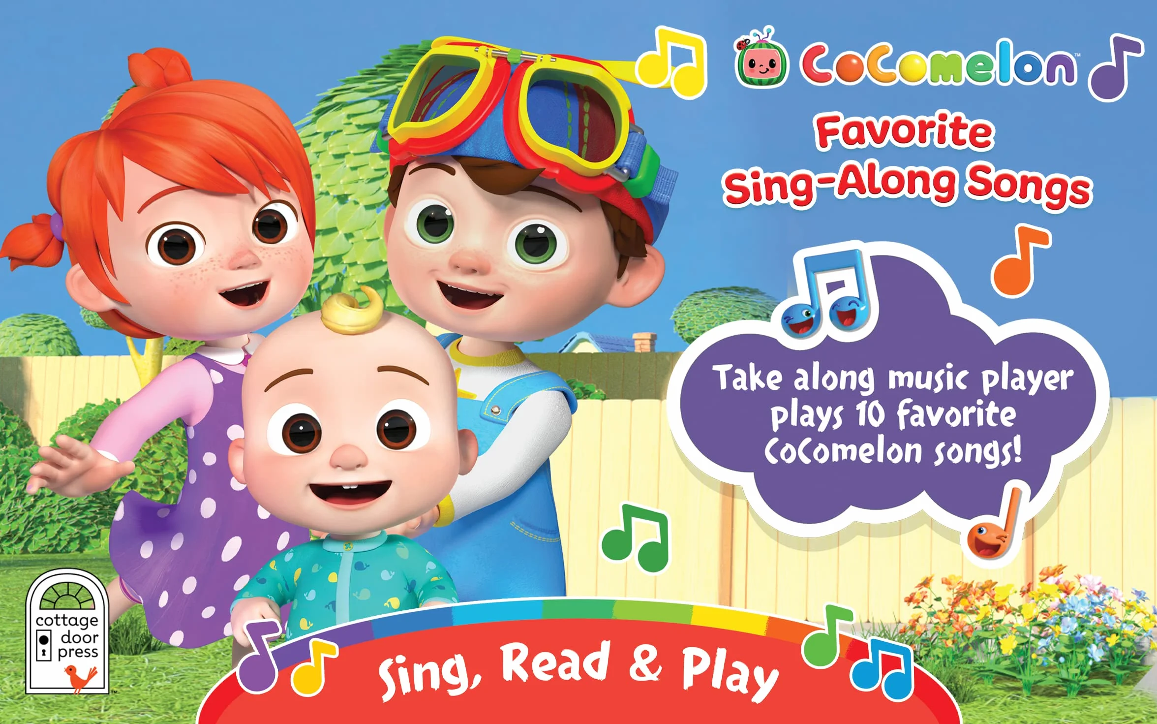 Cocomelon Favorite Sing-Along Songs: Includes Take Along Music Player