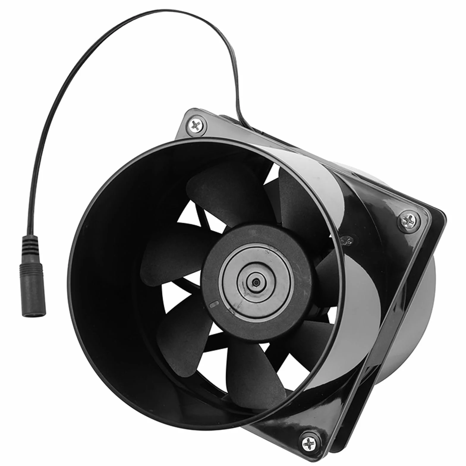 BORDEAG Wentylator rurowy 100 mm z filtrem z węglem aktywnym, kanał rurowy 100 mm, wentylator wyciągowy 100 mm, z regulatorem prędkości obrotowej, cichy i trwały, 6000 obr./min, do łazienki, kuchni
