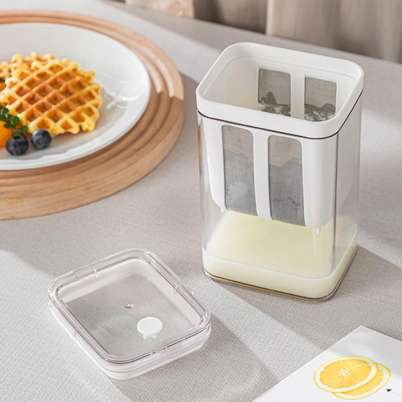 Sitko Filtrujące do Jogurtu Greckiego Duża Pojemność Wydajne Filtrowanie