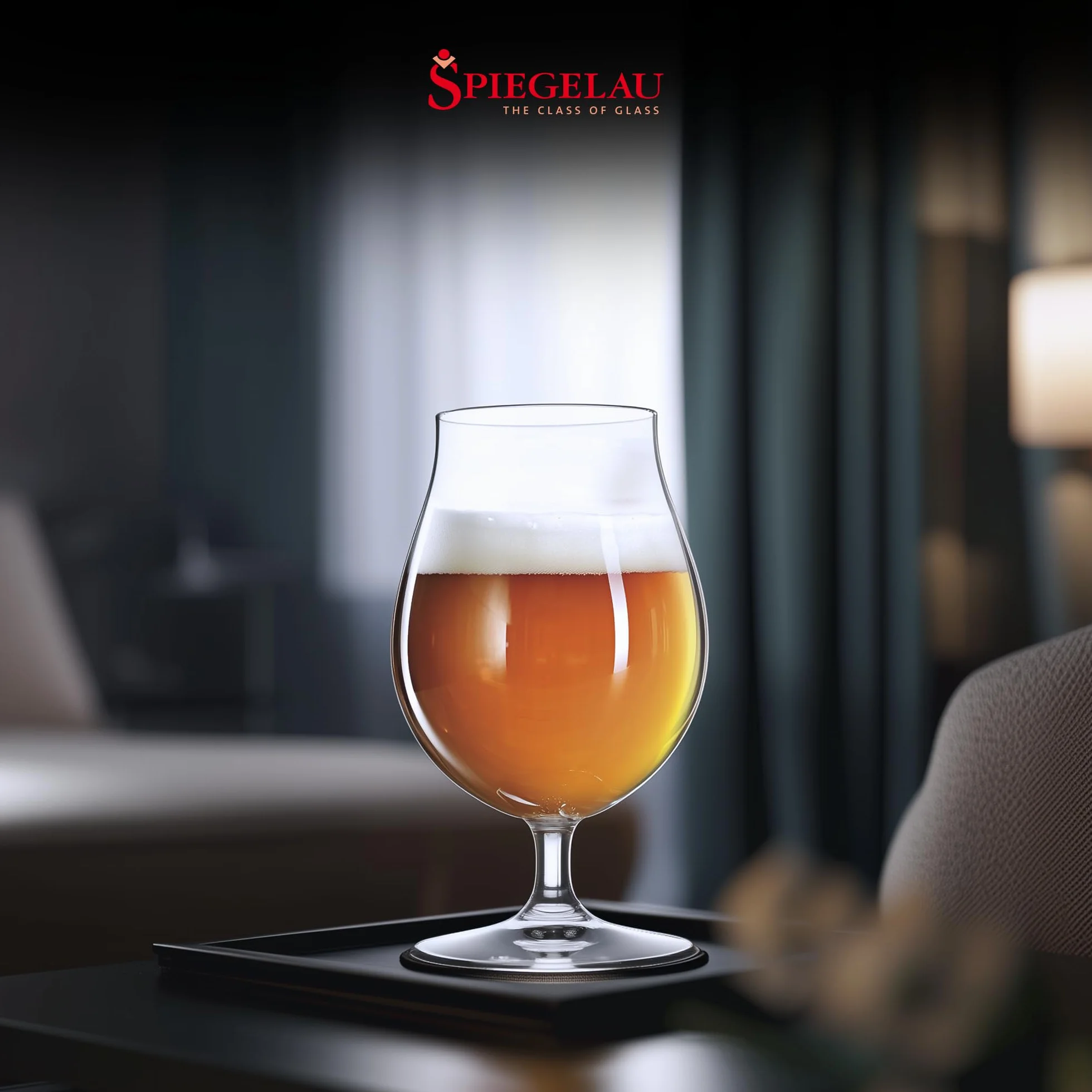 Spiegelau & Nachtmann 6-częściowy zestaw tulipanów do piwa szkło kryształowe 440 ml Beer Classics