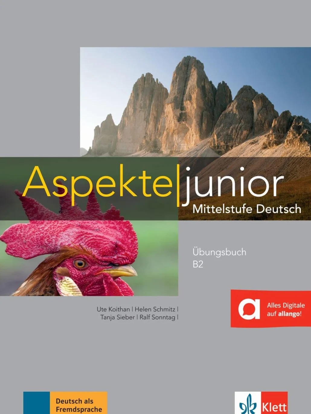 Aspekte junior B2 Ubungsbuch mit Audios zum Download: Mittelstufe Deutsch. Übungsbuch mit Audios