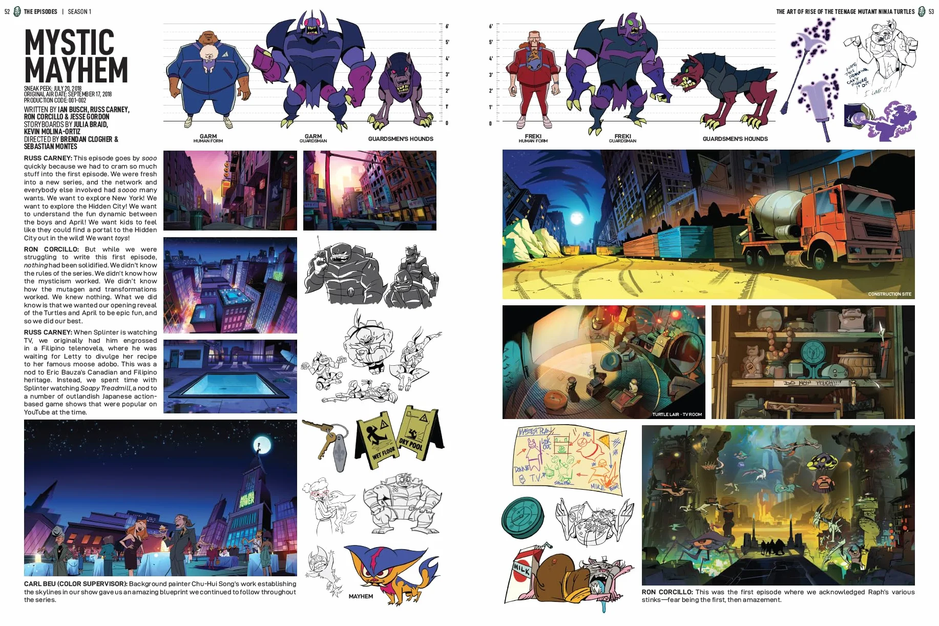 The Art of Rise of the Teenage Mutant Ninja Turtles