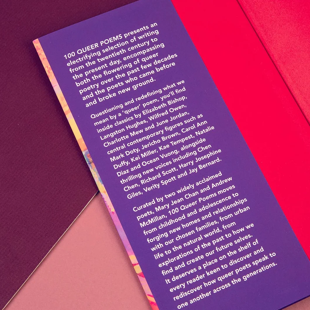 100 Queer Poems: an anthology