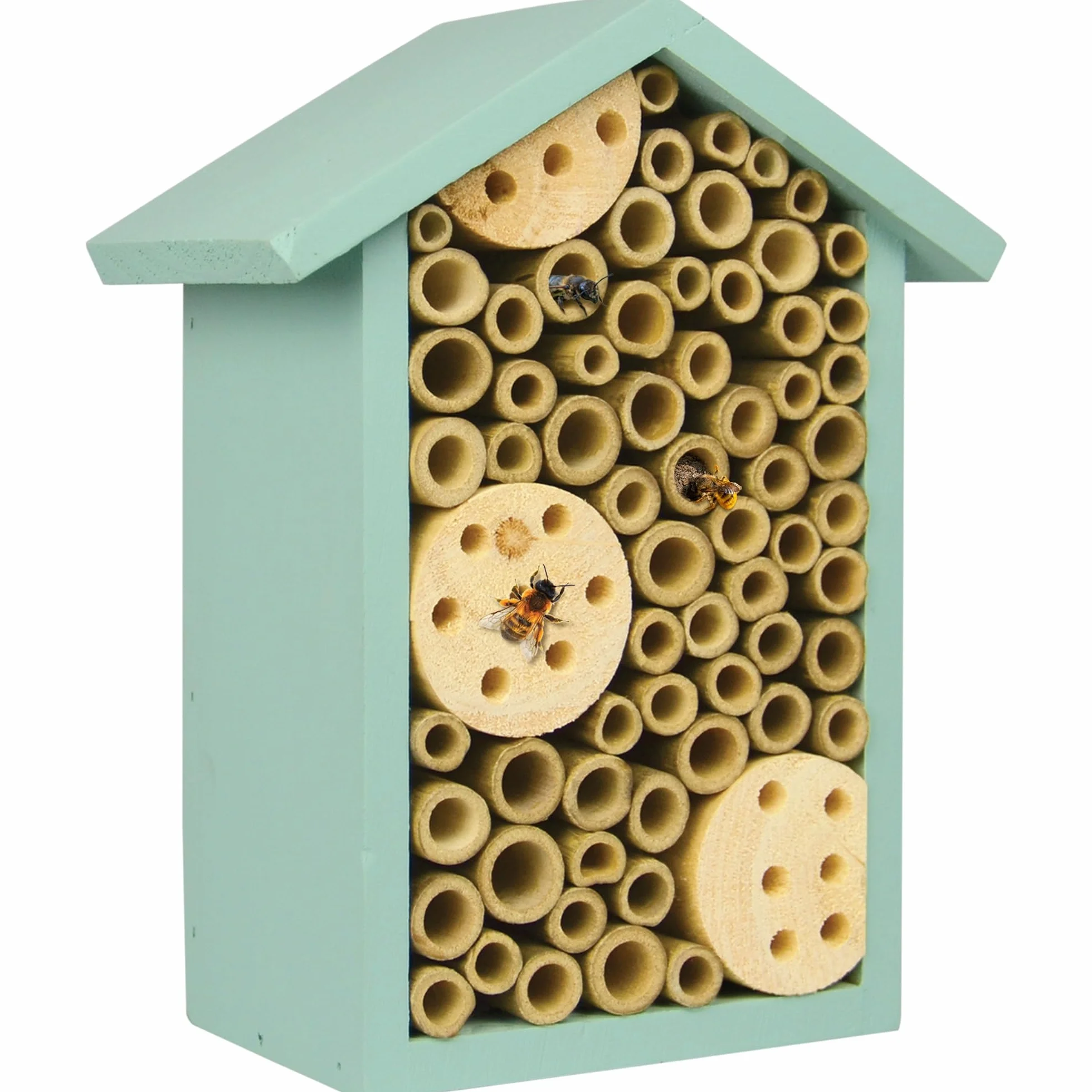 Nature's Way Produkty dla ptaków, PWH1-C, jasnoniebieski domek dla pszczół