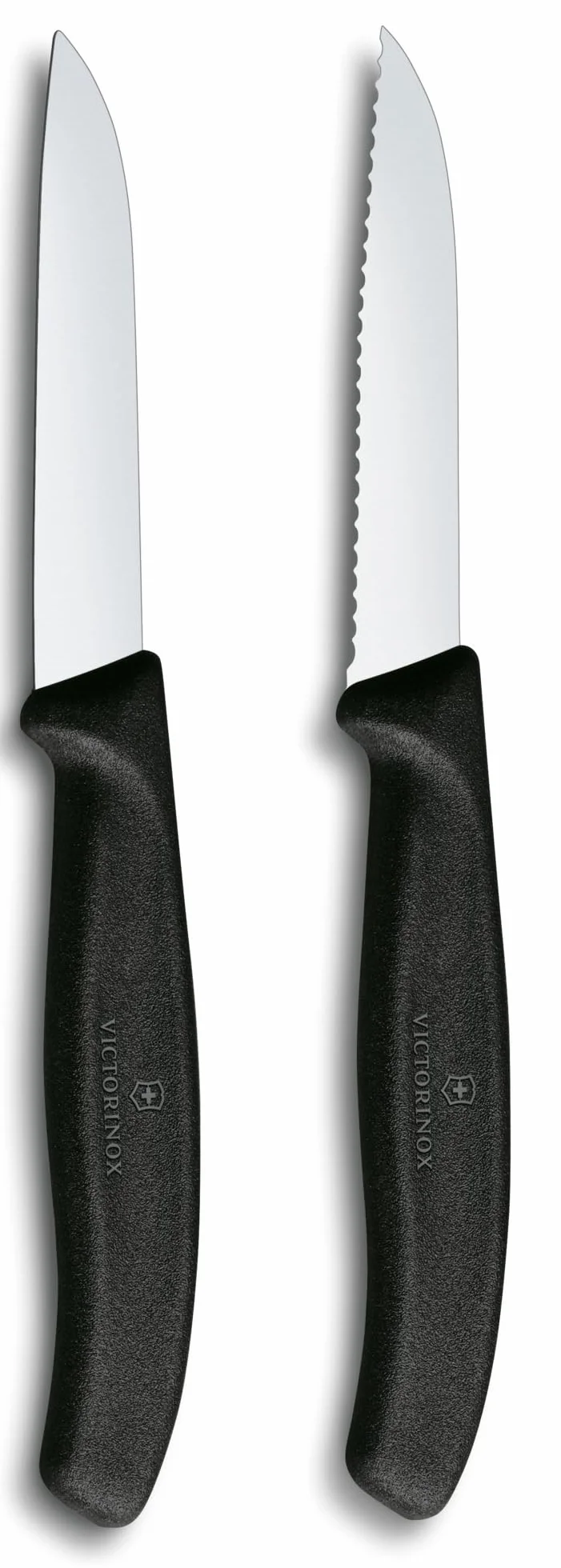 Victorinox Swiss Classic nóż do obierania i warzyw 2-częściowy 8 cm czarny