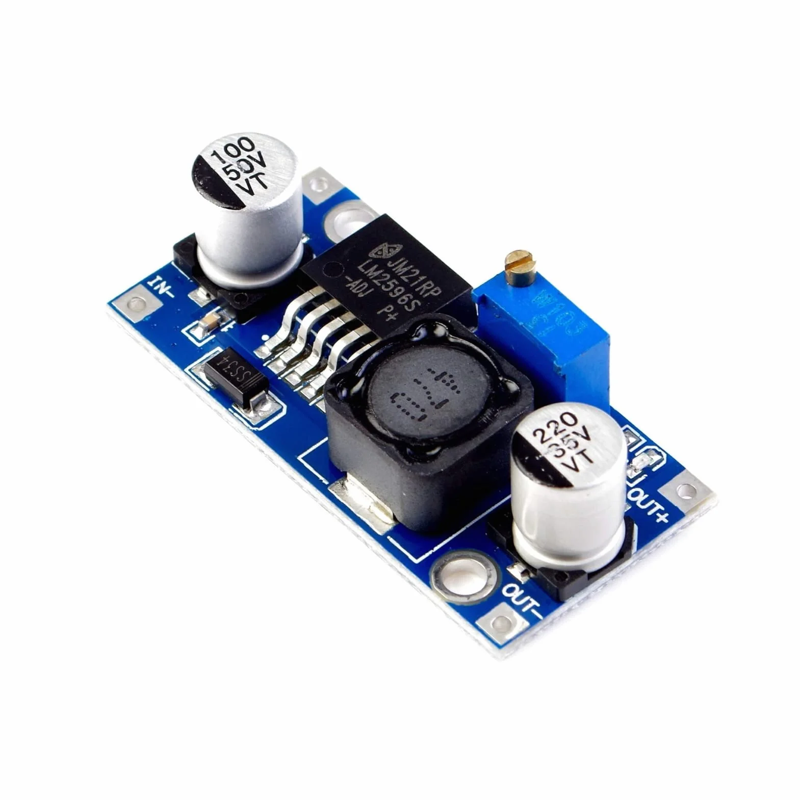 DC-DC Buck Converter 3,5-40 V do 1,25-35 V 3 A Step Down przetwornica napięcia, wysoka wydajność, moduł zasilania (5 sztuk)