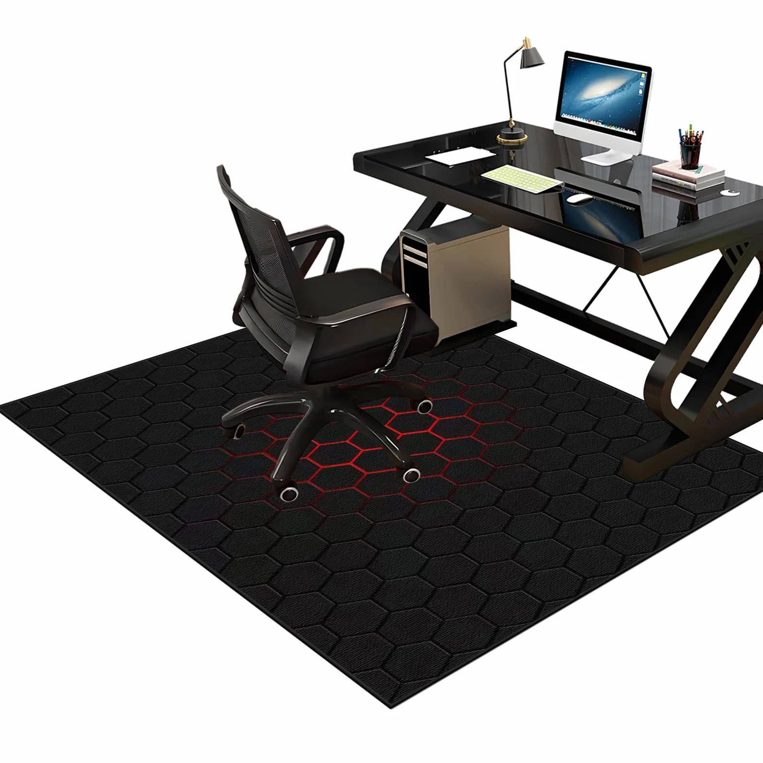 Mata pod krzesło Biurko do parkietu na twarde podłogi Fotele gamingowe Mata ochronna na krzesło biurowe 100 x 140 cm Mata podłogowa dla graczy Mata podłogowa do krzeseł biurowych