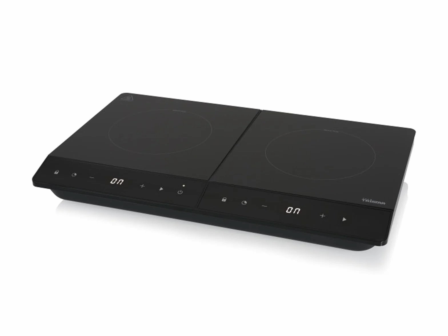 Tristar Podwójna płyta indukcyjna, ◕19 i ◕16 cm, 10 poziomów mocy, 3500 W, niskie zużycie, wbudowany timer, z ochroną przed przegrzaniem, IK-6162