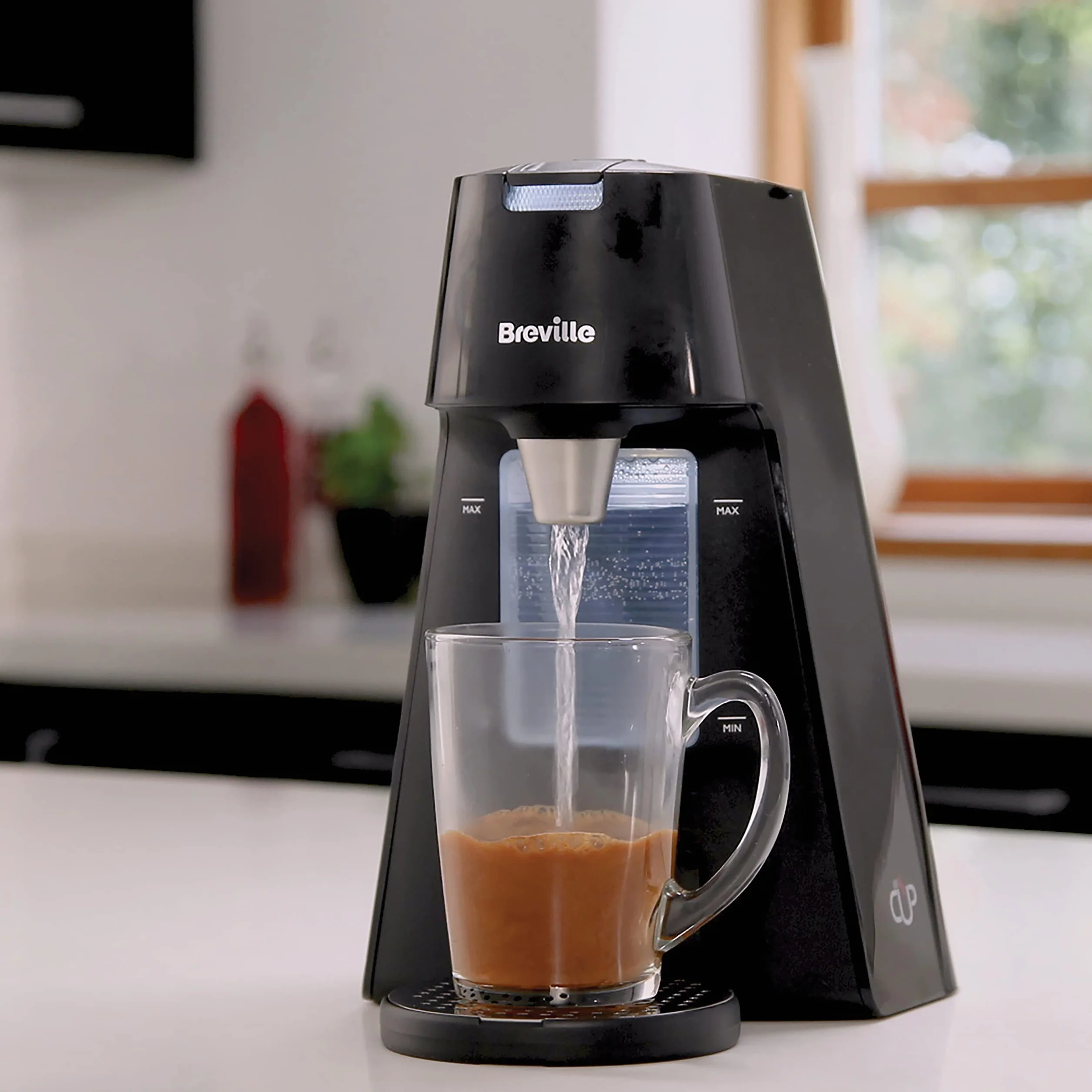 Breville VKT124 HotCup Dozownik ciepłej wody 3 KW 1,7 l czarny